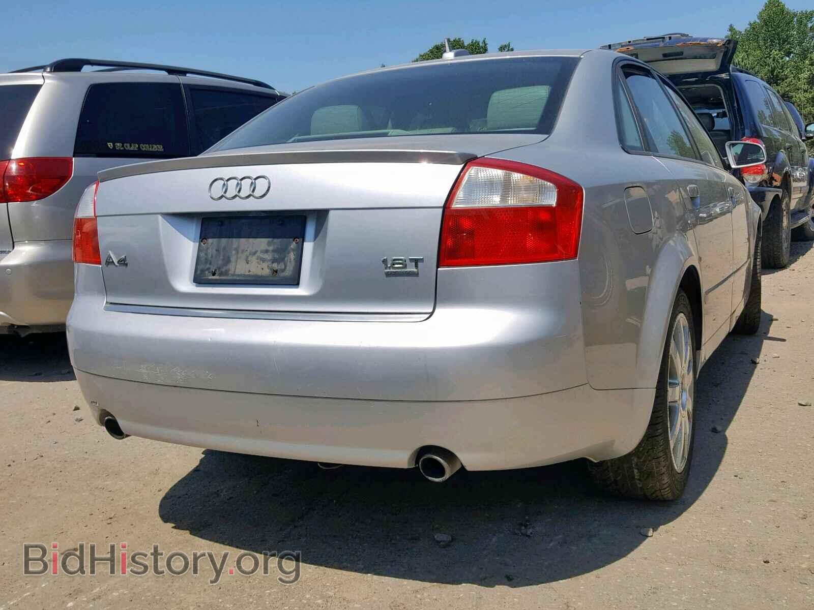 2005 AUDI A4 - VIN: WAULC68E85A105696 - Фото 4