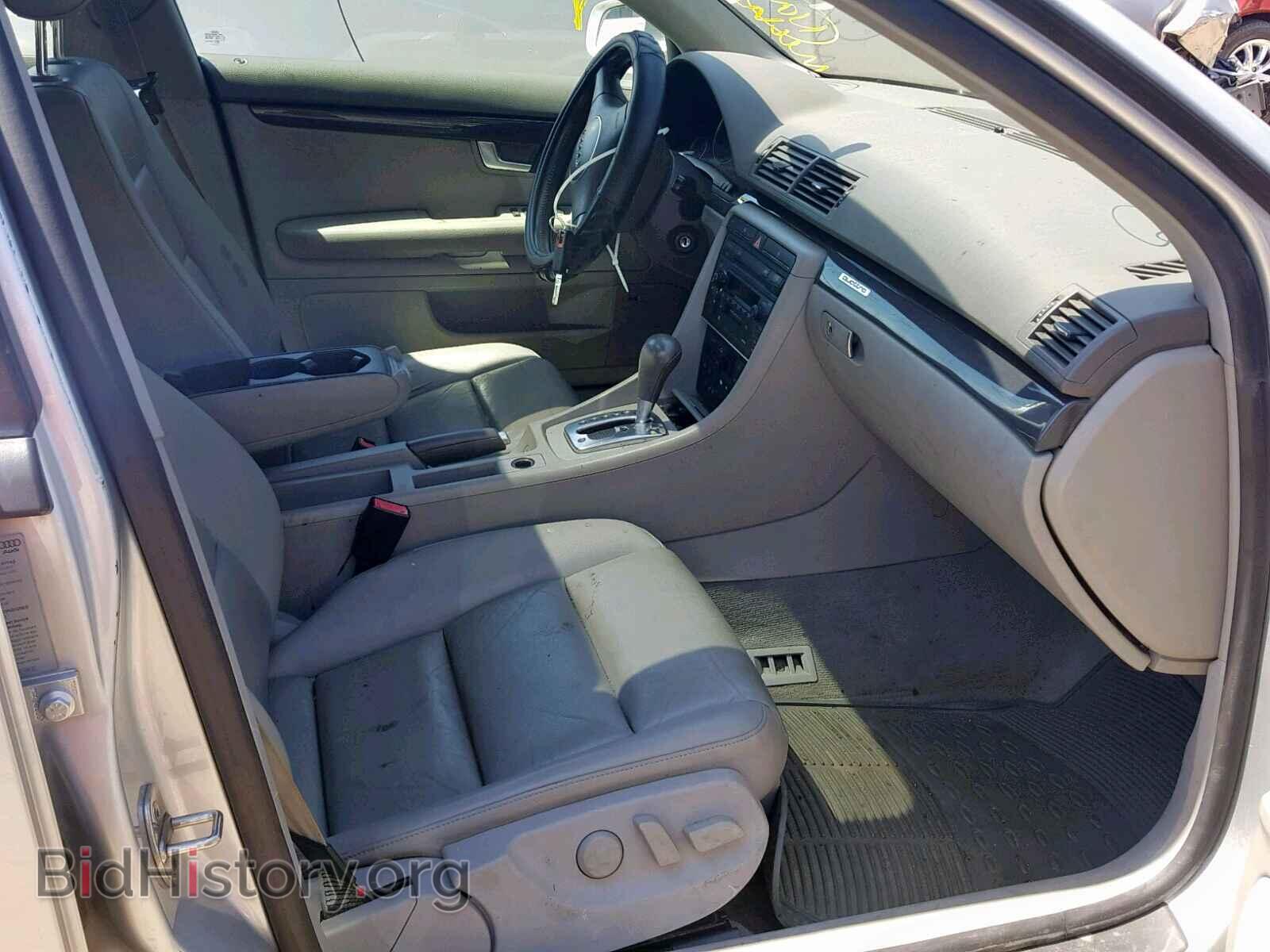 2005 AUDI A4 - VIN: WAULC68E85A105696 - Фото 5