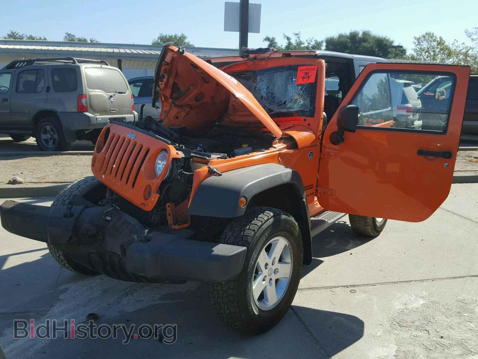 2012 JEEP WRANGLER - VIN: 1C4AJWAG8CL149064 - Фото 2