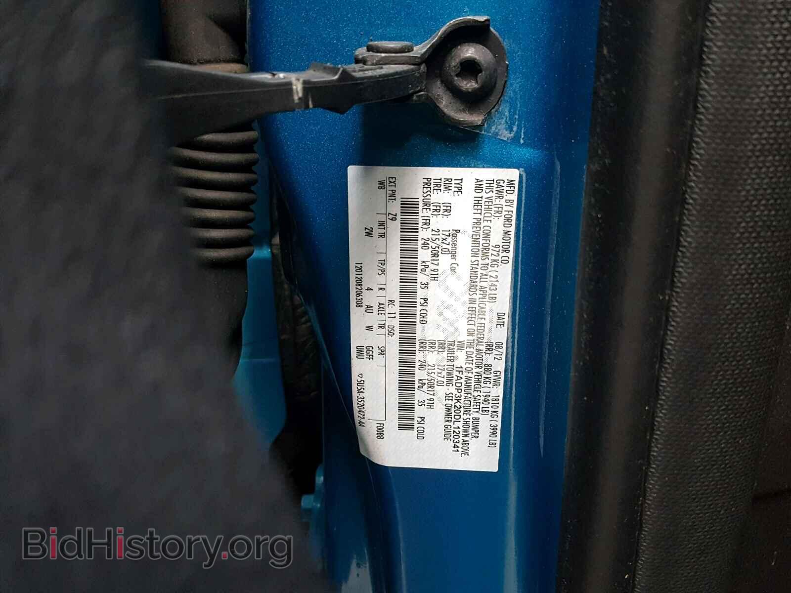 2013 FORD FOCUS - VIN: 1FADP3K20DL120341 - Фото 10