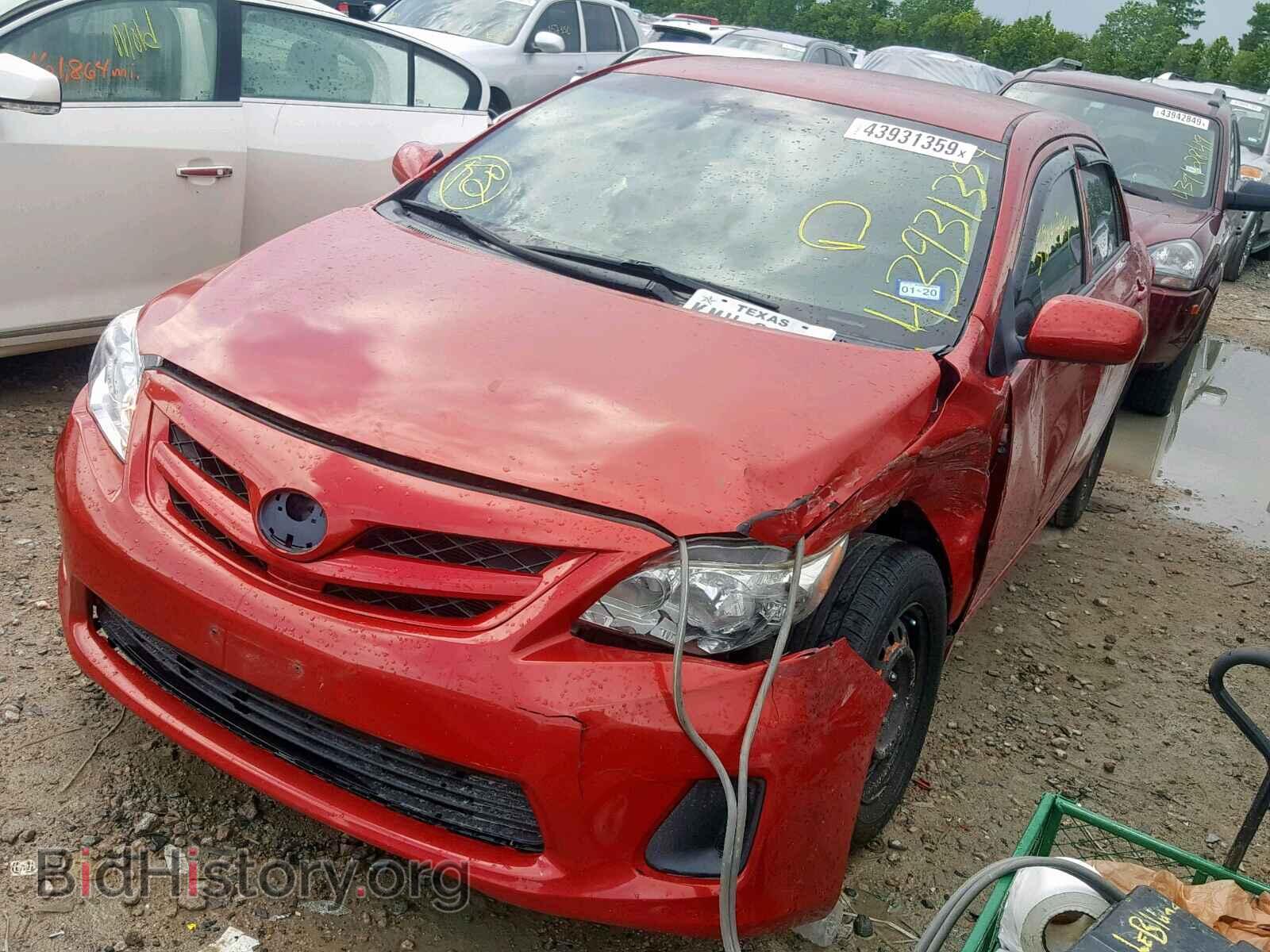 2013 TOYOTA COROLLA BA - VIN: 5YFBU4EE1DP214399 - Фото 2