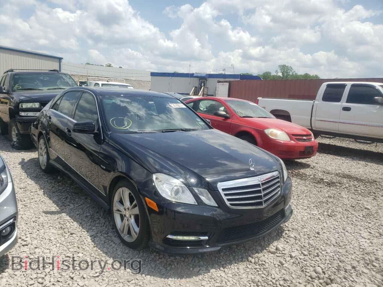 Photo WDDHF5KBXCA542580 - MERCEDES-BENZ E-CLASS 2012