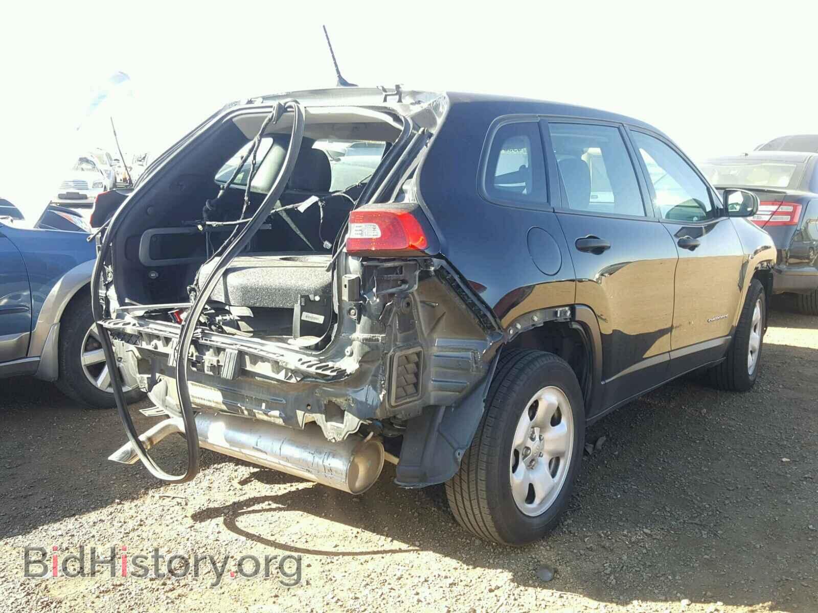 2014 JEEP CHEROKEE - VIN: 1C4PJLAB2EW100618 - Фото 4