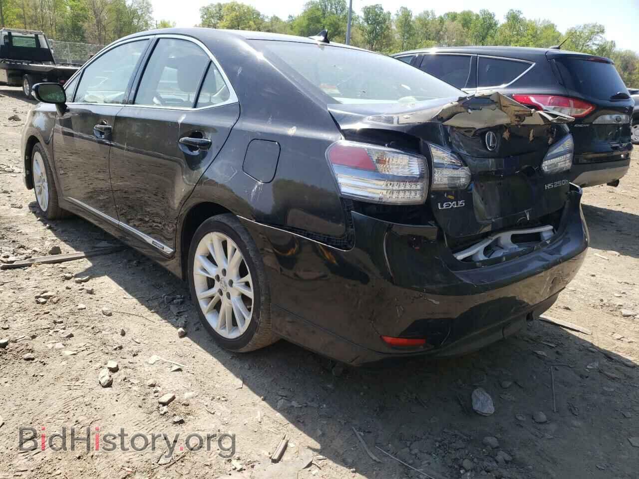 2010 LEXUS HS - VIN: JTHBB1BA3A2005163 - Фото 3