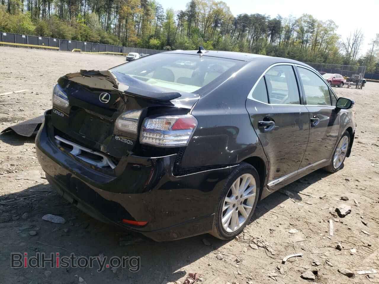 2010 LEXUS HS - VIN: JTHBB1BA3A2005163 - Фото 4