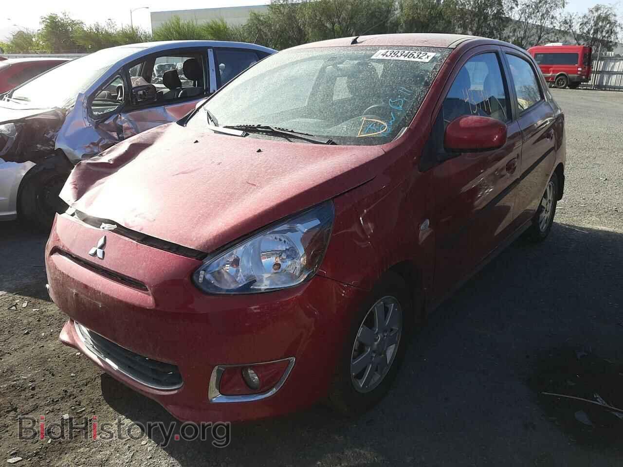 2014 MITSUBISHI MIRAGE - VIN: ML32A4HJ2EH003245 - Фото 2