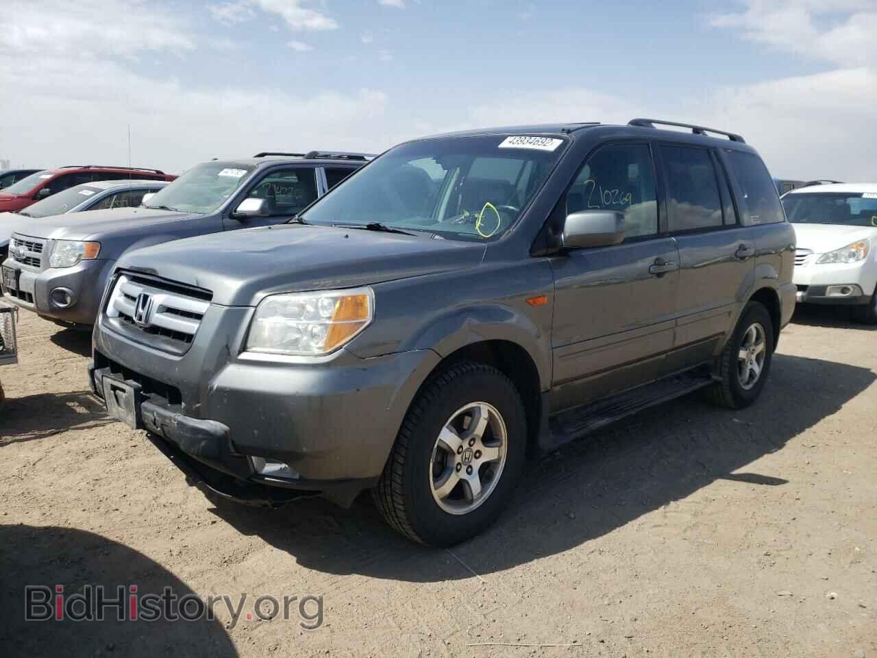 2007 HONDA PILOT - VIN: 2HKYF18527H500116 - Фото 2