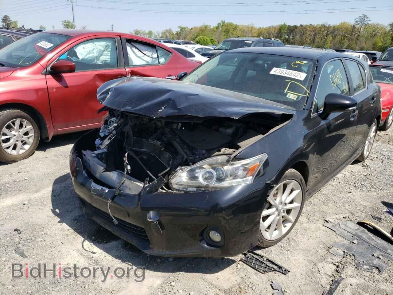 2013 LEXUS CT 200 - VIN: JTHKD5BH8D2134308 - Фото 2