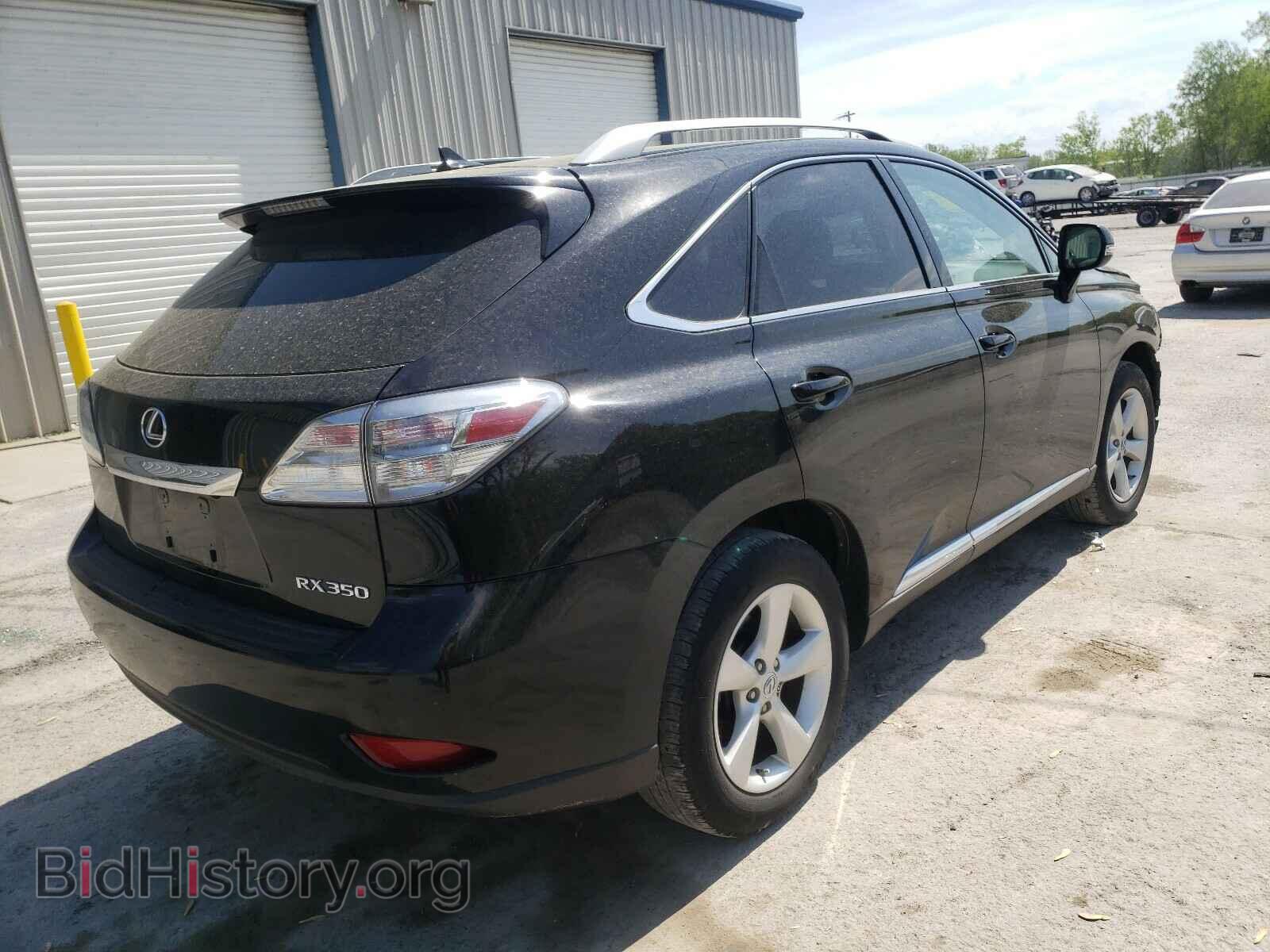 2011 LEXUS RX350 - VIN: 2T2BK1BA1BC097664 - Фото 4