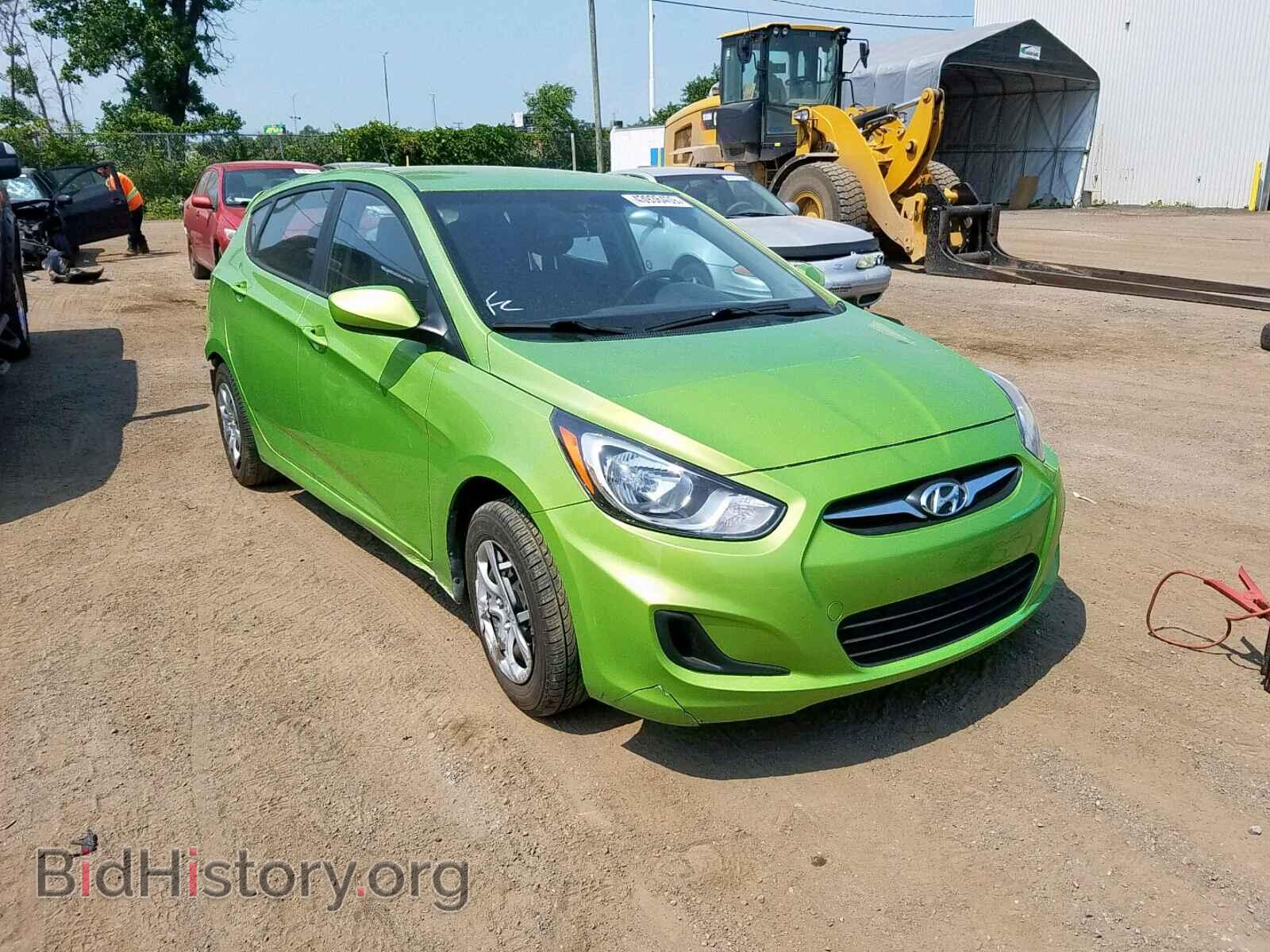Фотография KMHCT5AEXDU095706 - HYUNDAI ACCENT 2013