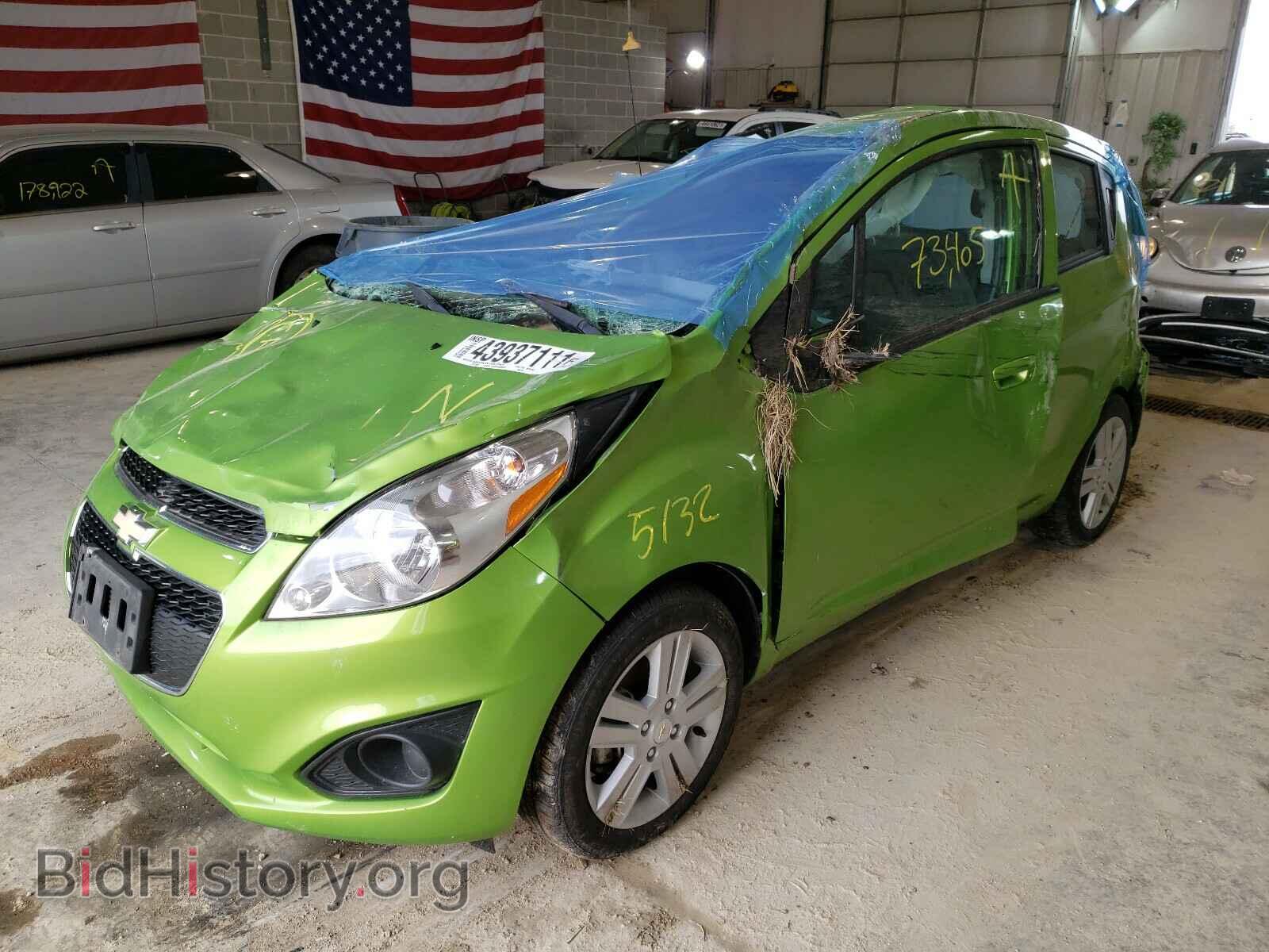 2014 CHEVROLET SPARK - VIN: KL8CD6S94EC564748 - Фото 2