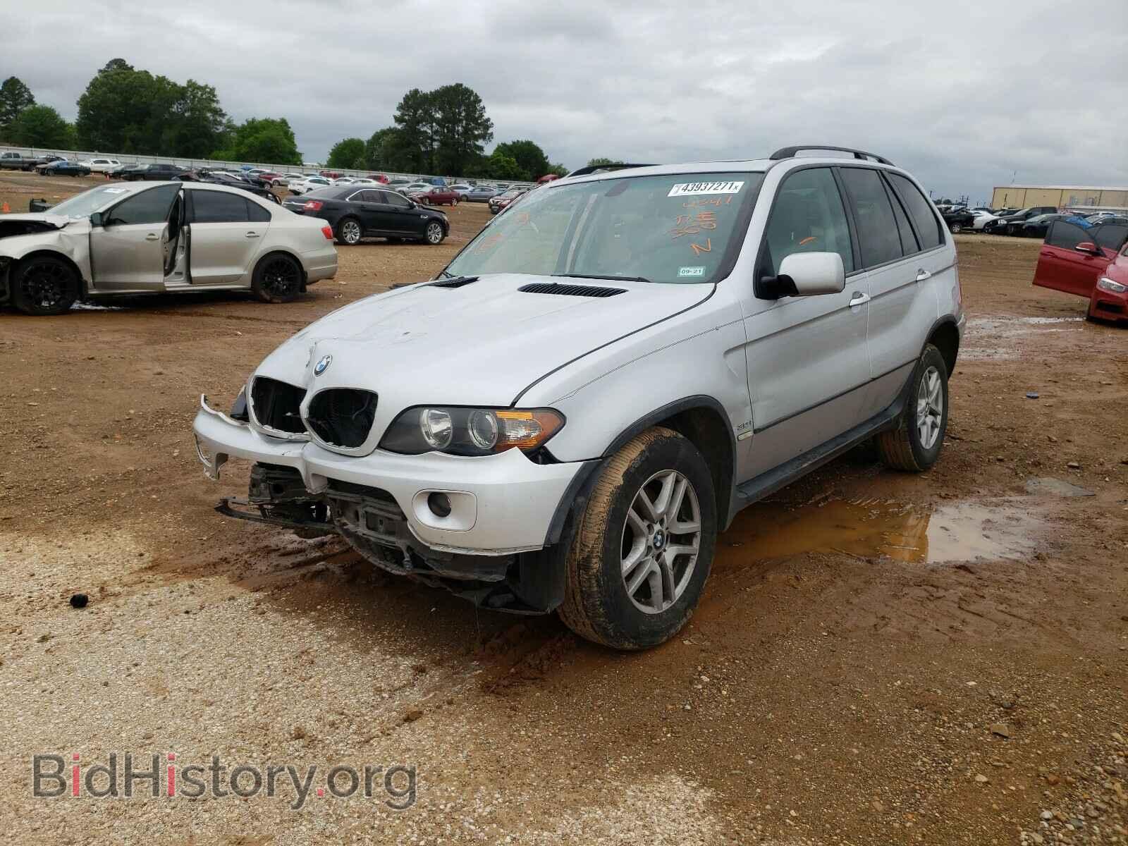 2006 BMW X5 - VIN: 5UXFA13506LY44341 - Фото 2