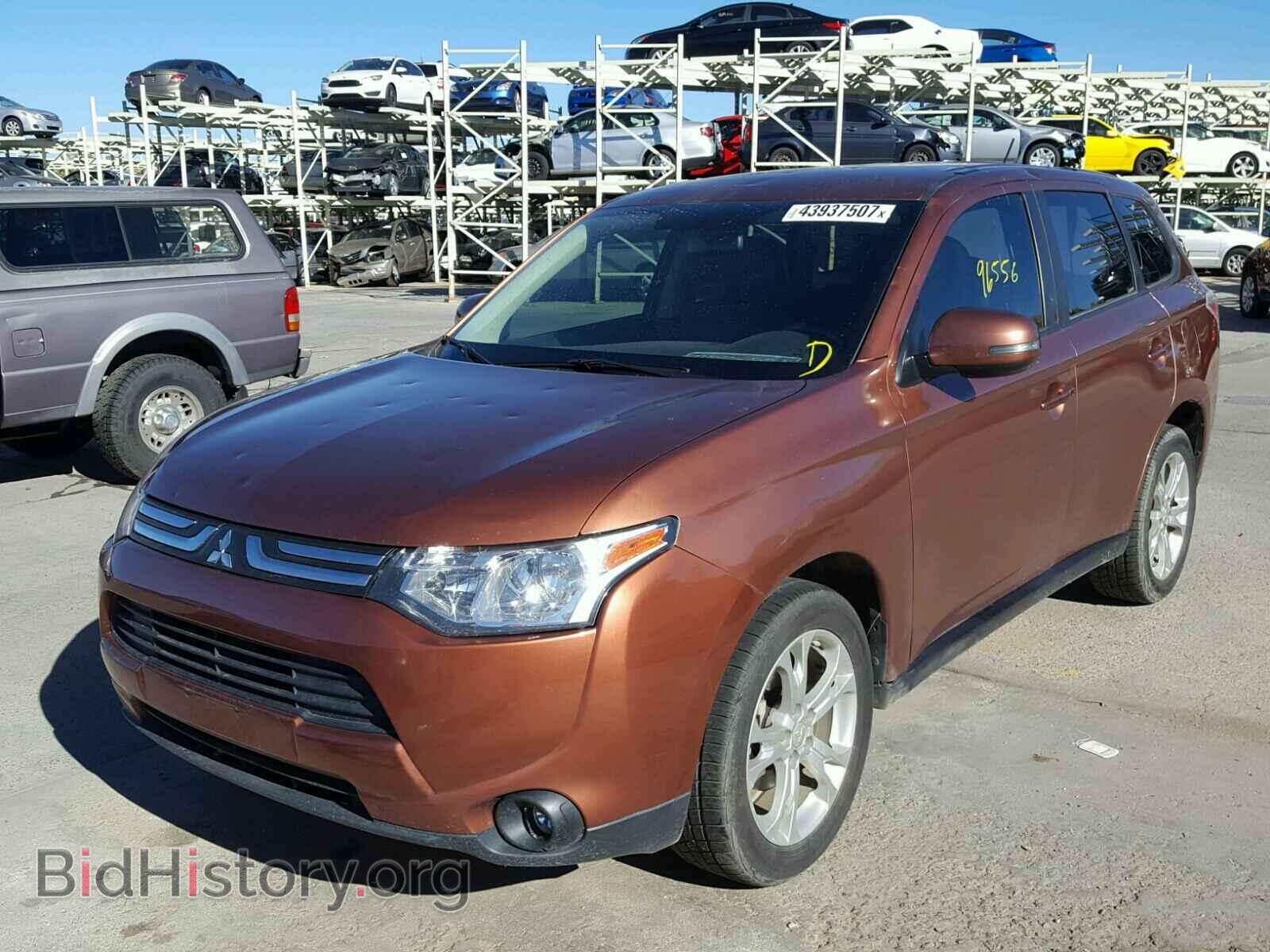 2014 MITSUBISHI OUTLANDER - VIN: JA4AZ3A3XEZ007734 - Фото 2