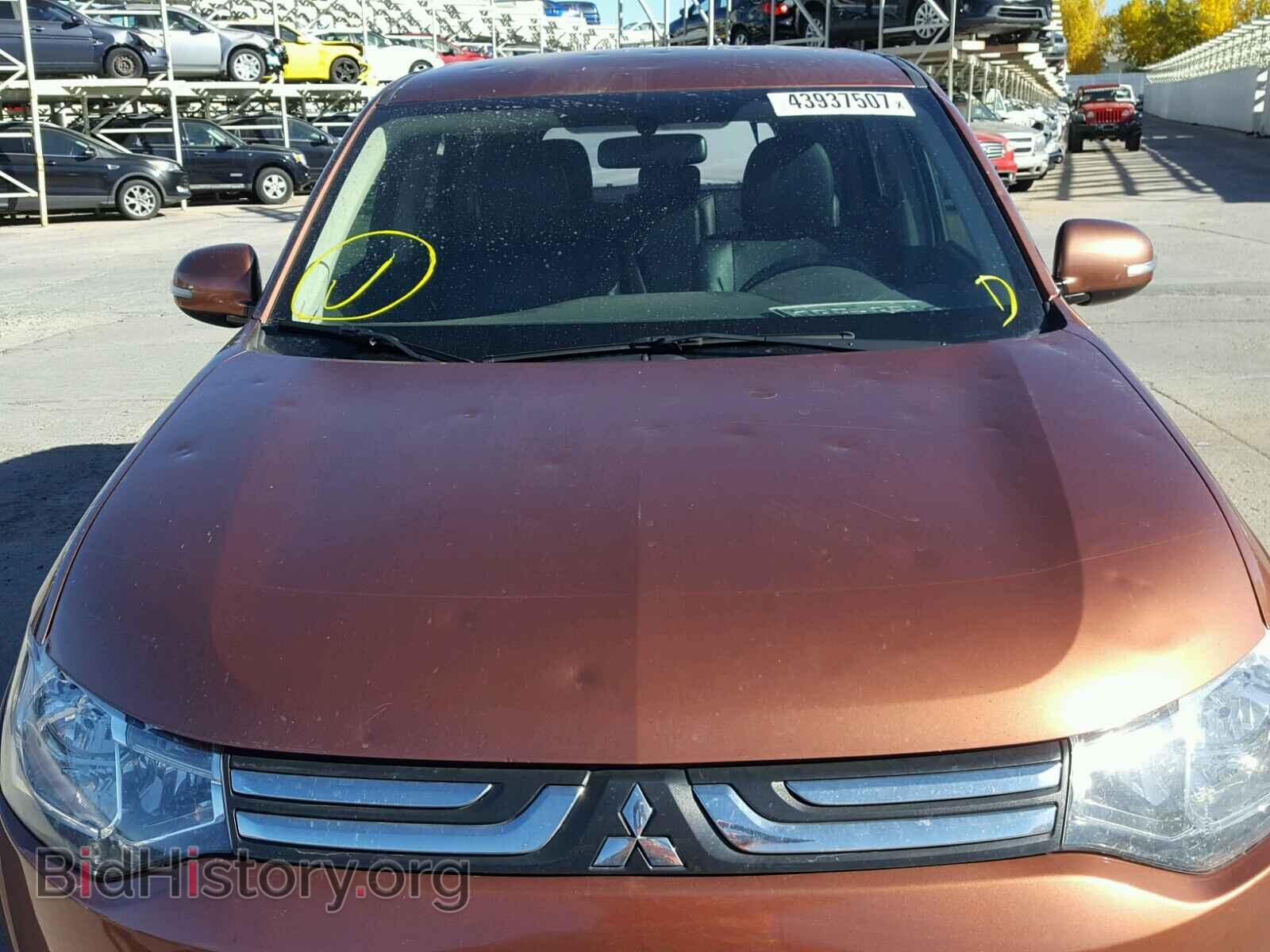 2014 MITSUBISHI OUTLANDER - VIN: JA4AZ3A3XEZ007734 - Фото 9