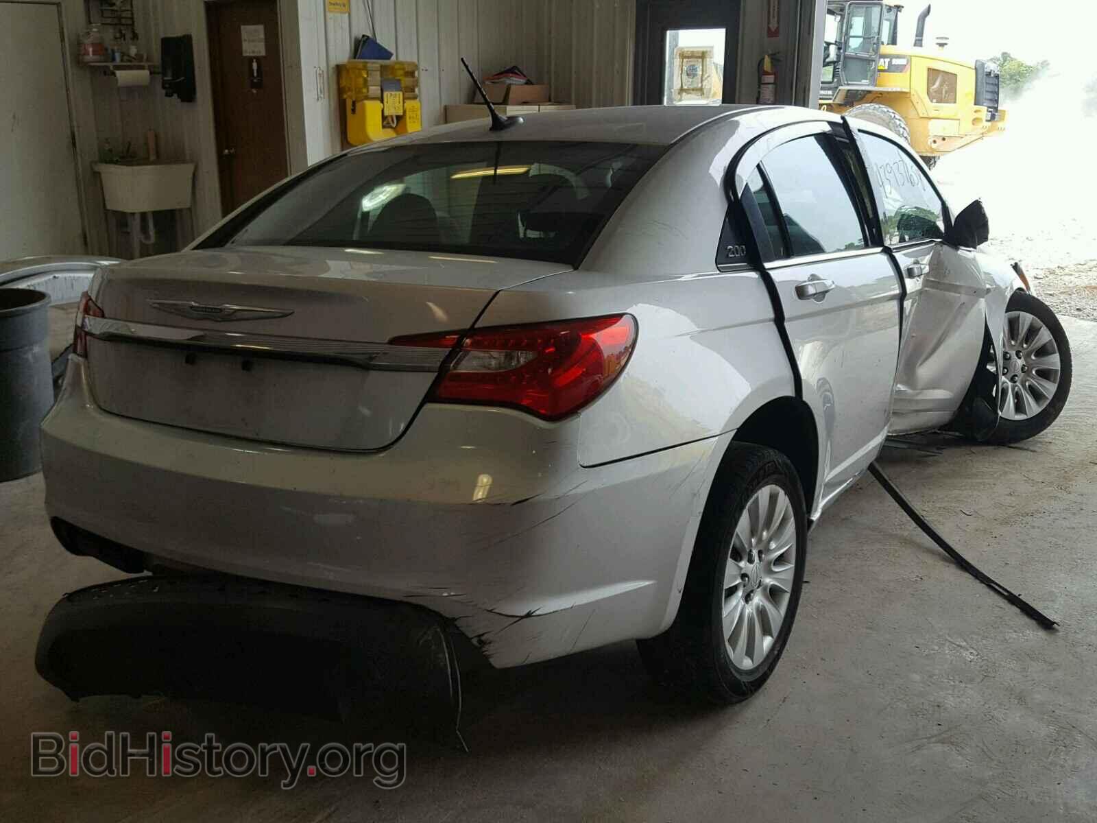 2012 CHRYSLER 200 - VIN: 1C3CCBAB7CN273478 - Фото 4