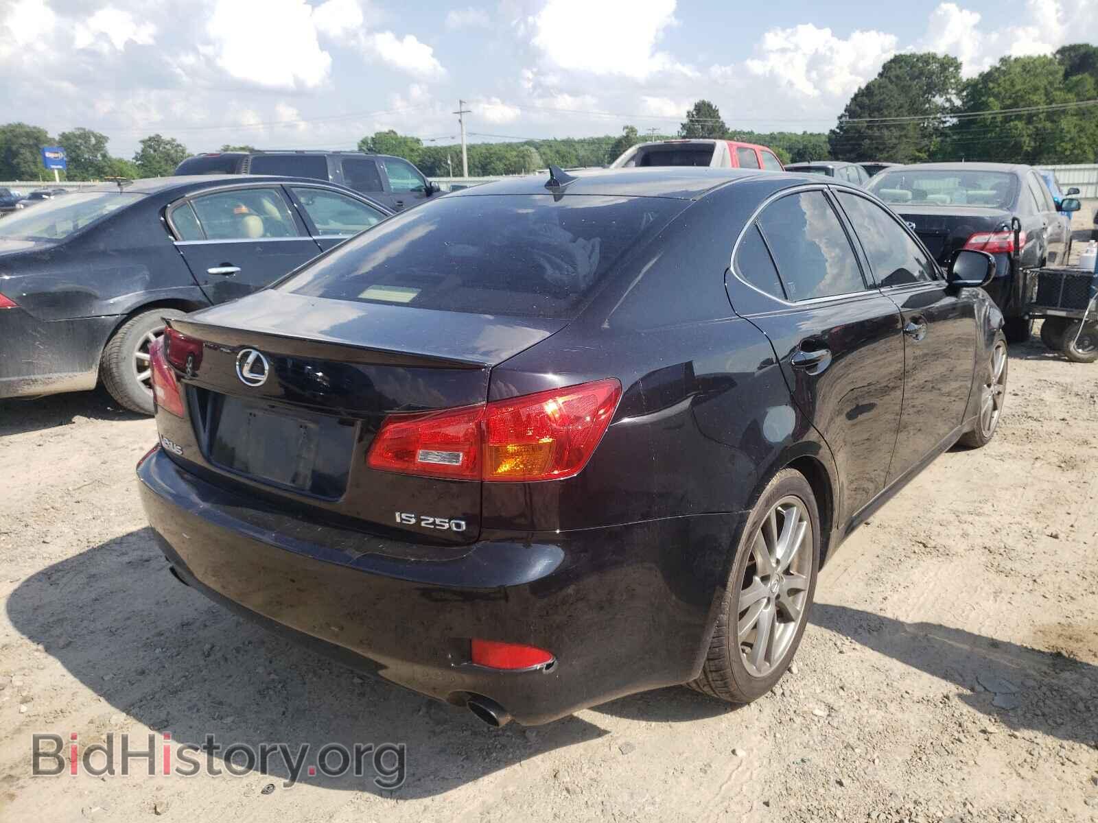 2008 LEXUS IS - VIN: JTHBK262585059095 - Фото 4