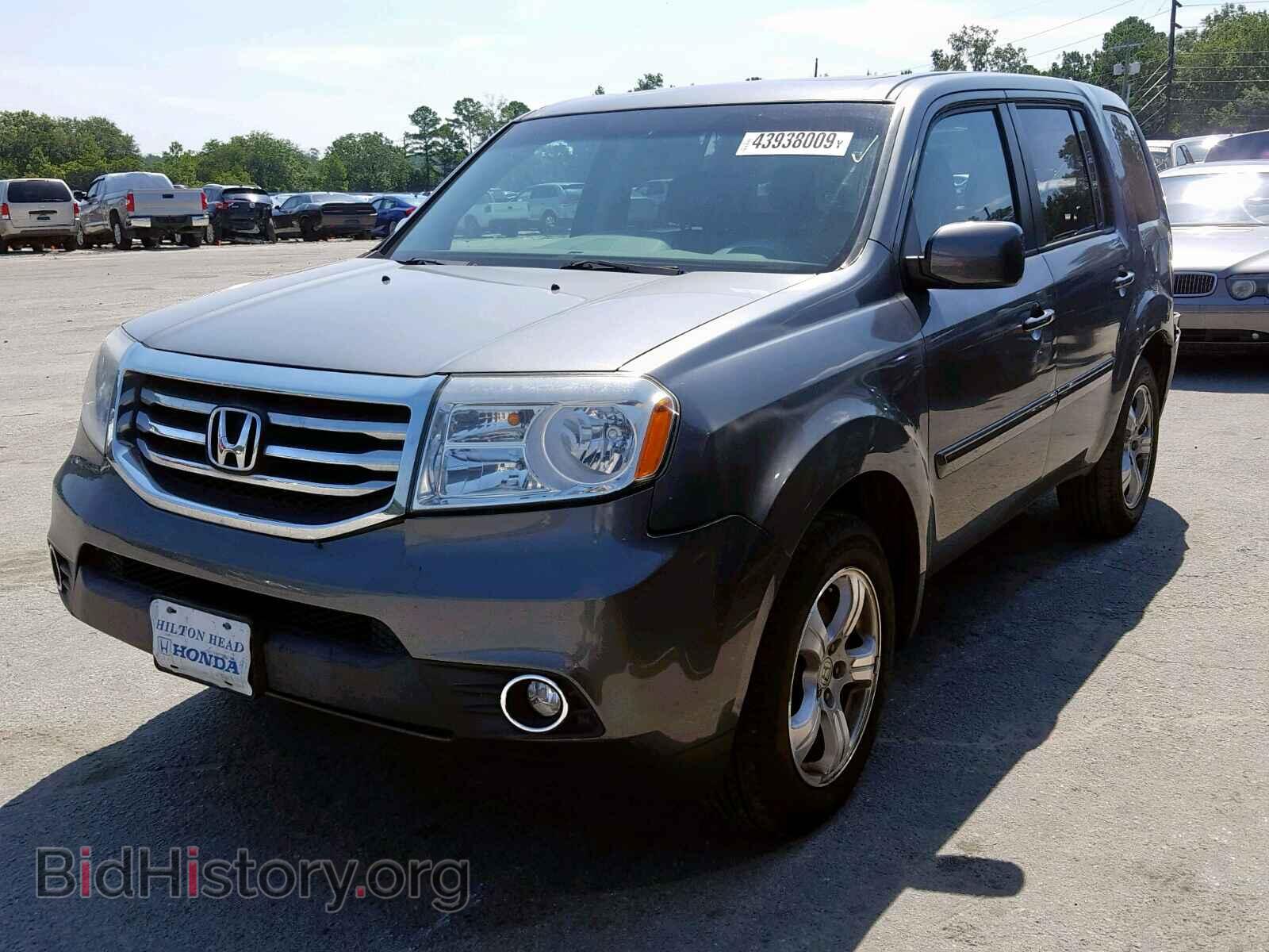 2012 HONDA PILOT EXL - VIN: 5FNYF3H55CB008751 - Фото 2