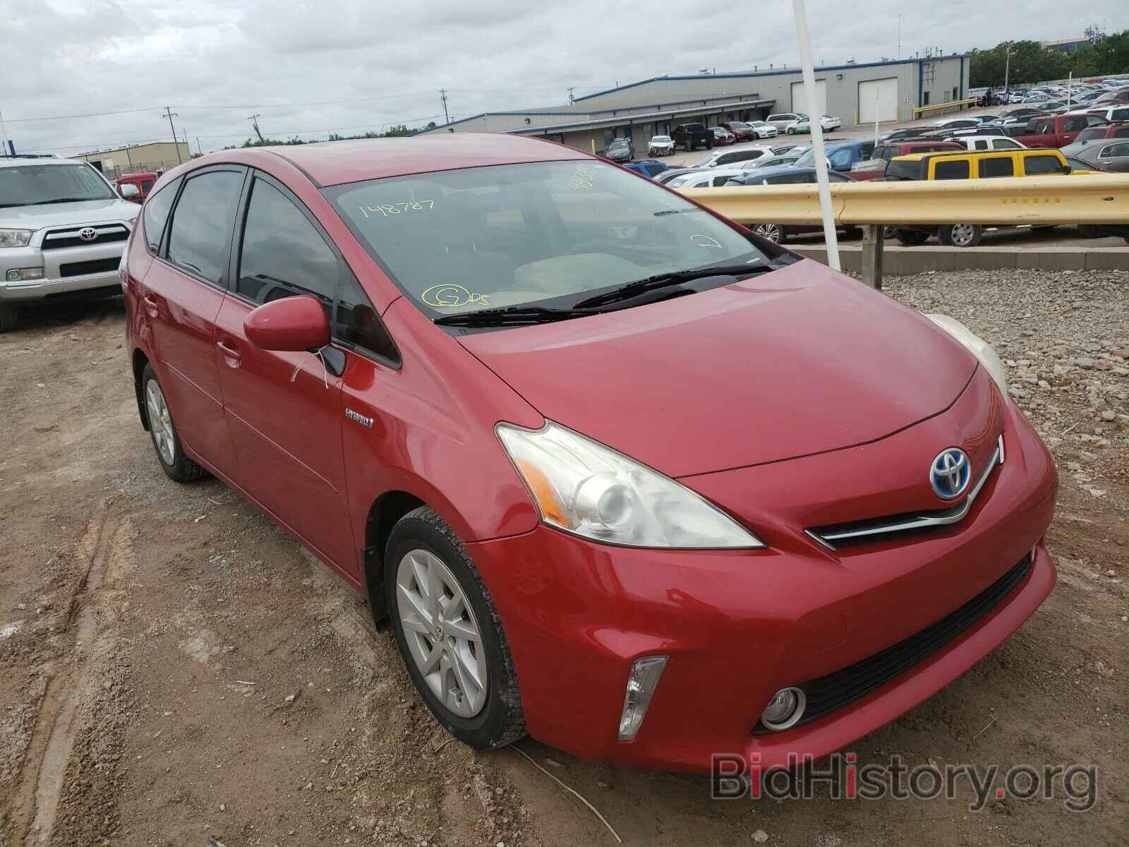 Photo JTDZN3EU2C3148787 - TOYOTA PRIUS 2012