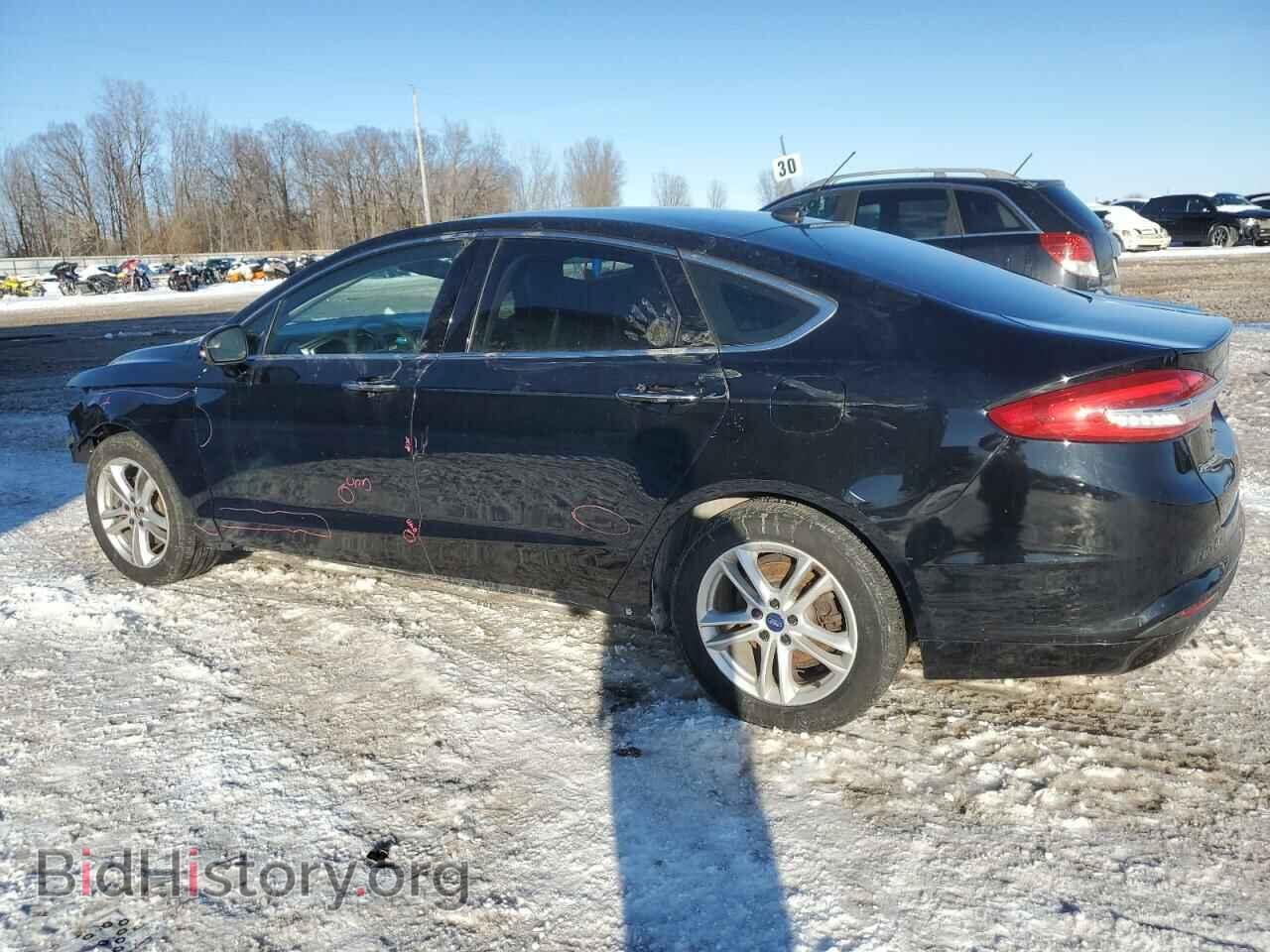 2018 FORD FUSION - VIN: 3FA6P0HD7JR166262 - Фото 2