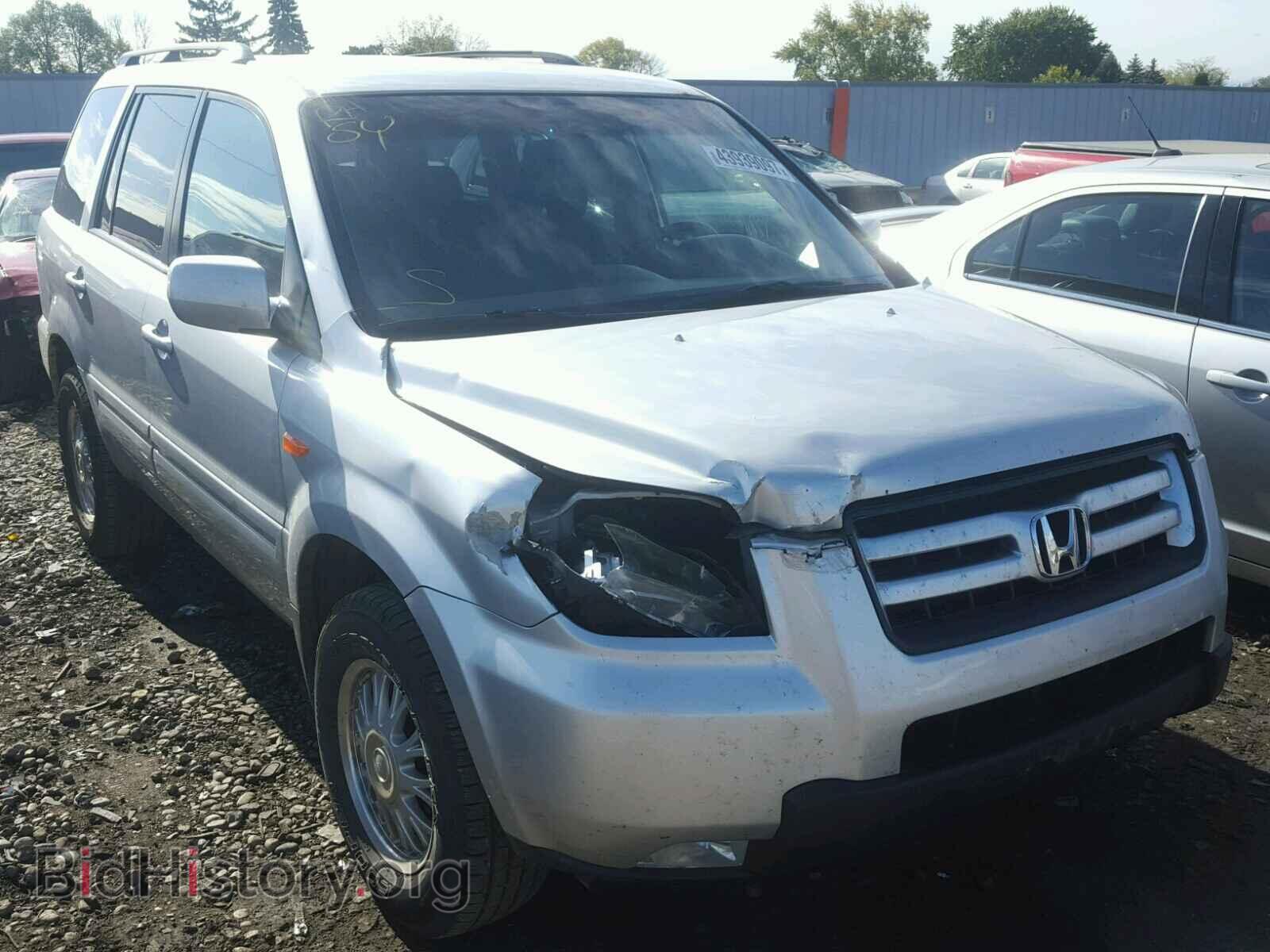 Фотография 2HKYF18486H552825 - HONDA PILOT 2006