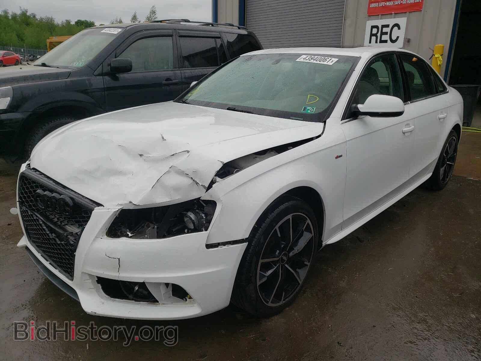 2012 AUDI A4 - VIN: WAUFFAFL6CA117769 - Фото 2