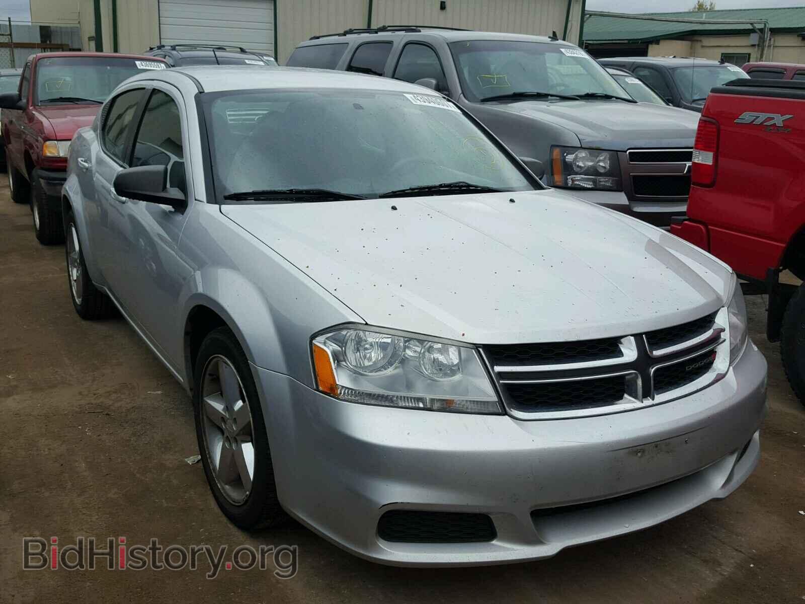 Photo 1C3CDZAB4CN237592 - DODGE AVENGER 2012