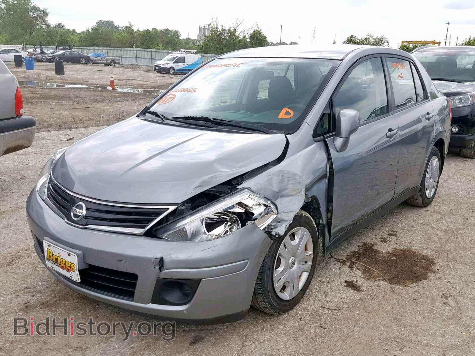 2010 NISSAN VERSA - VIN: 3N1BC1AP1AL351265 - Фото 2