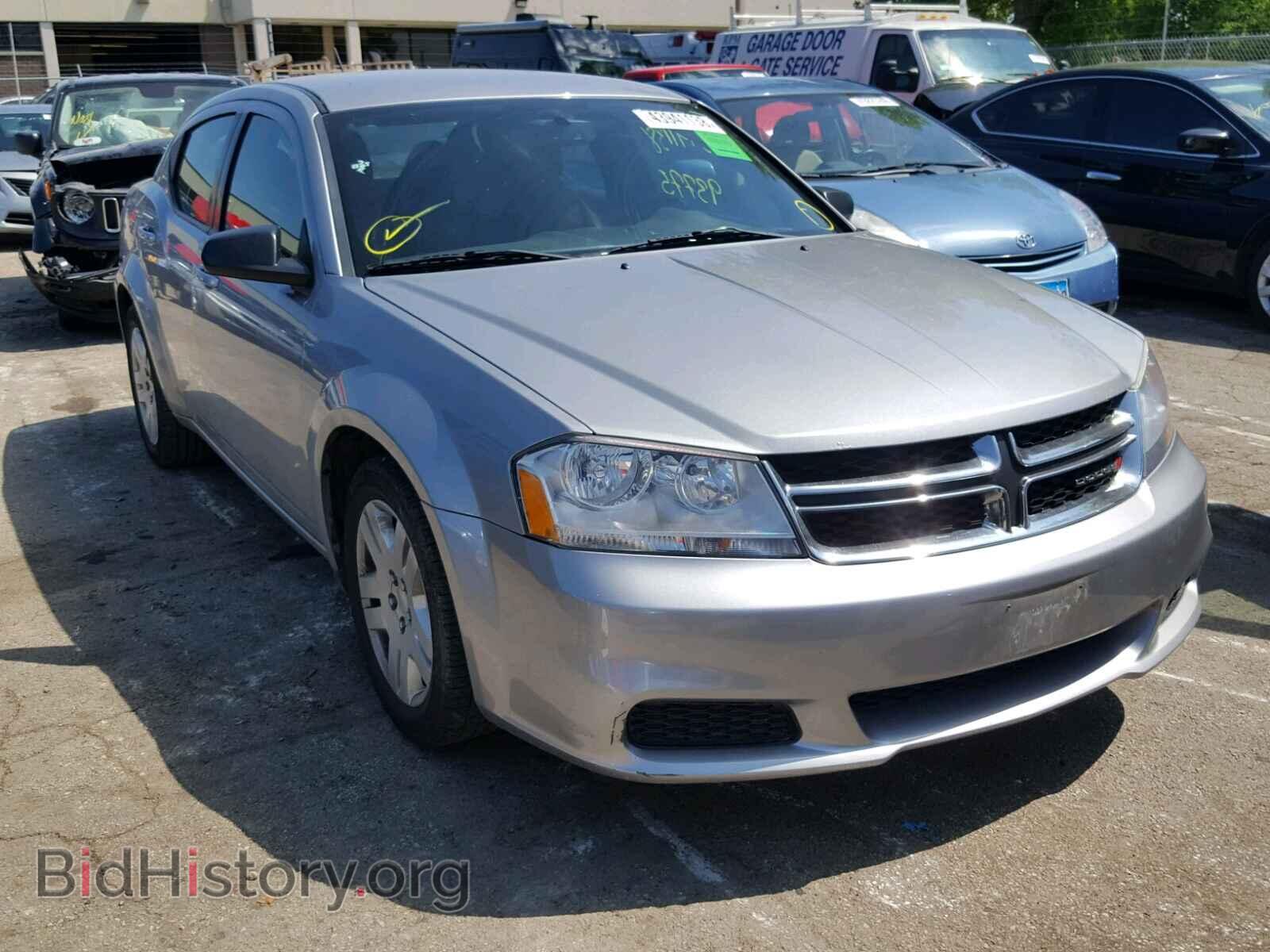 Фотография 1C3CDZAB2EN147537 - DODGE AVENGER 2014