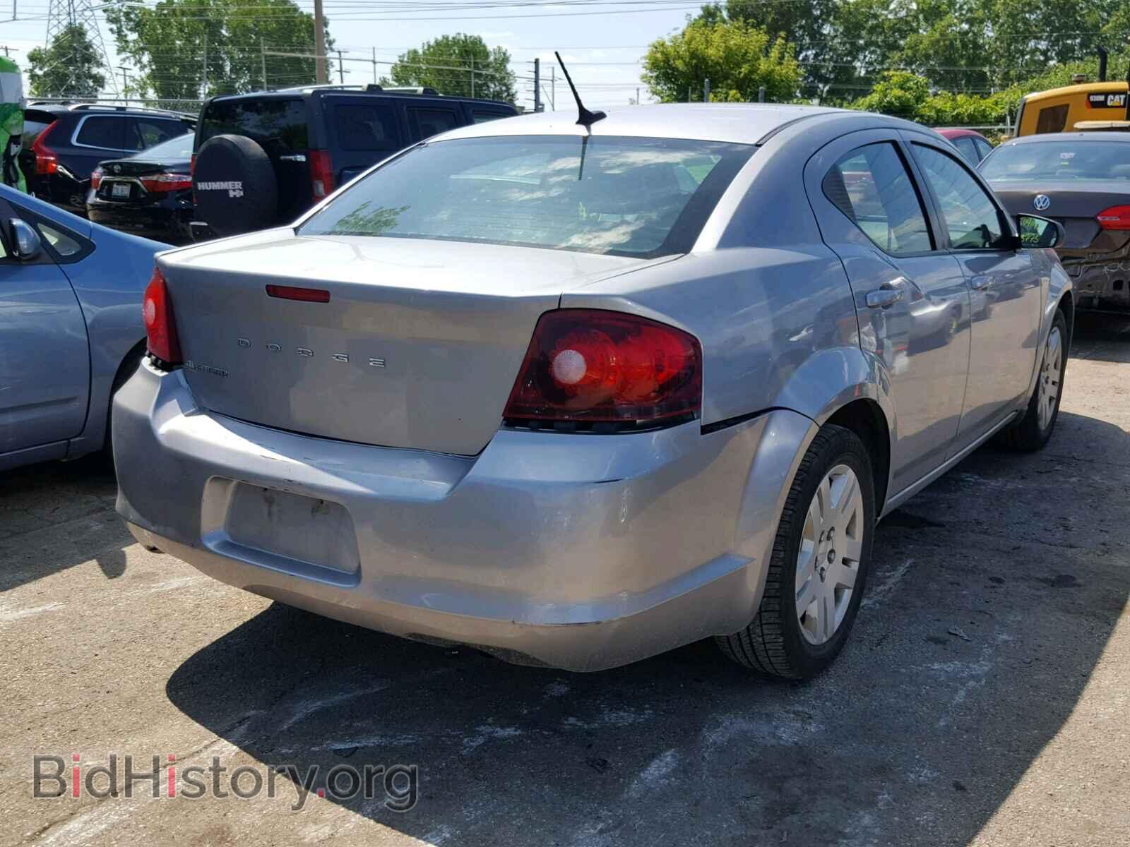 2014 DODGE AVENGER - VIN: 1C3CDZAB2EN147537 - Фото 4