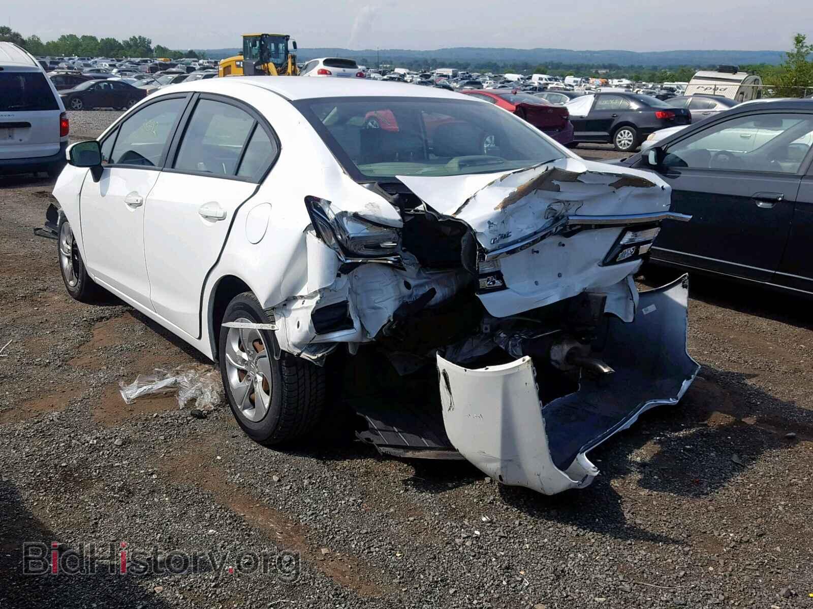 2014 HONDA CIVIC LX - VIN: 19XFB2F5XEE224183 - Фото 3