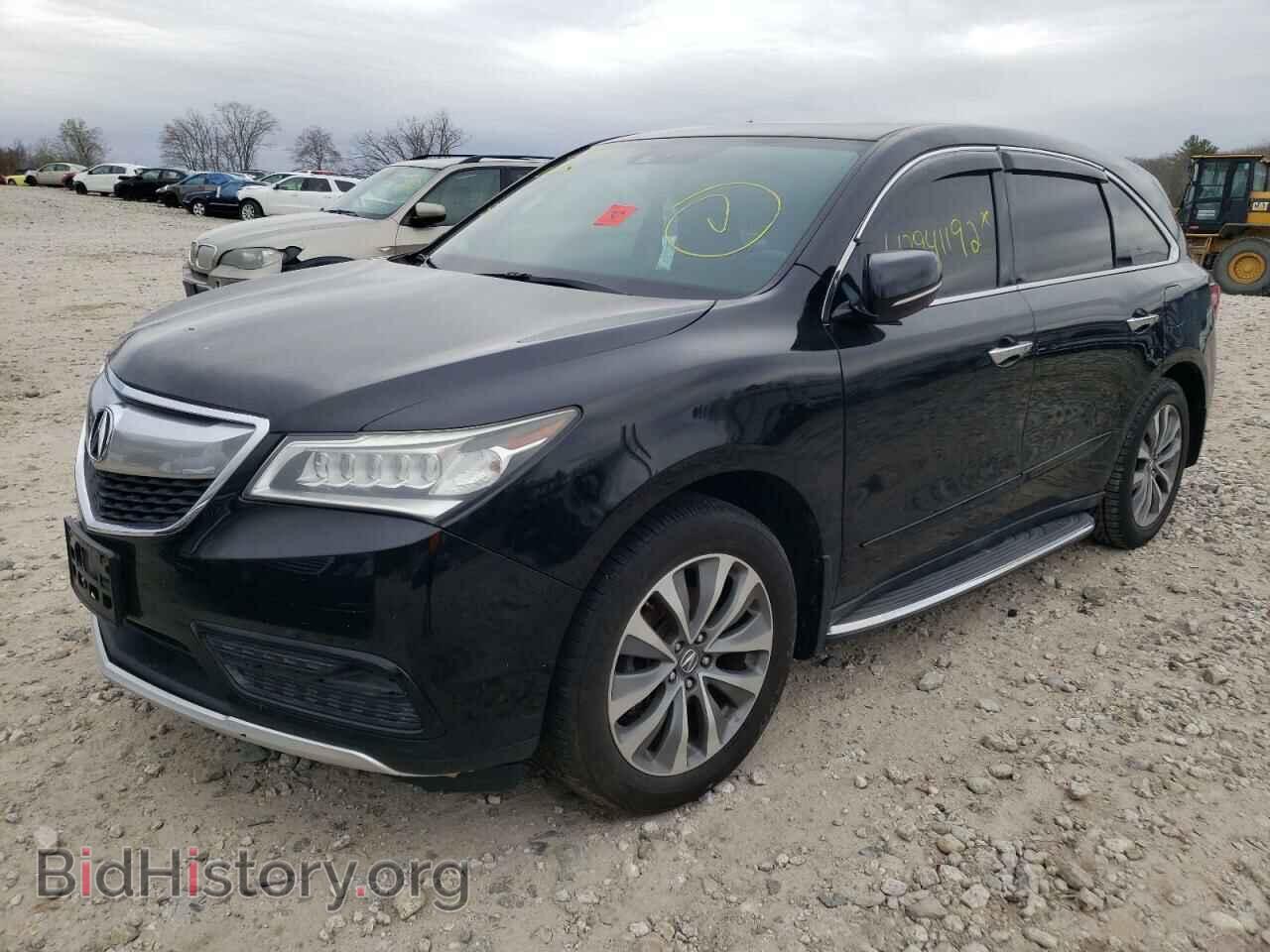 2014 ACURA MDX - VIN: 5FRYD3H66EB003834 - Фото 2