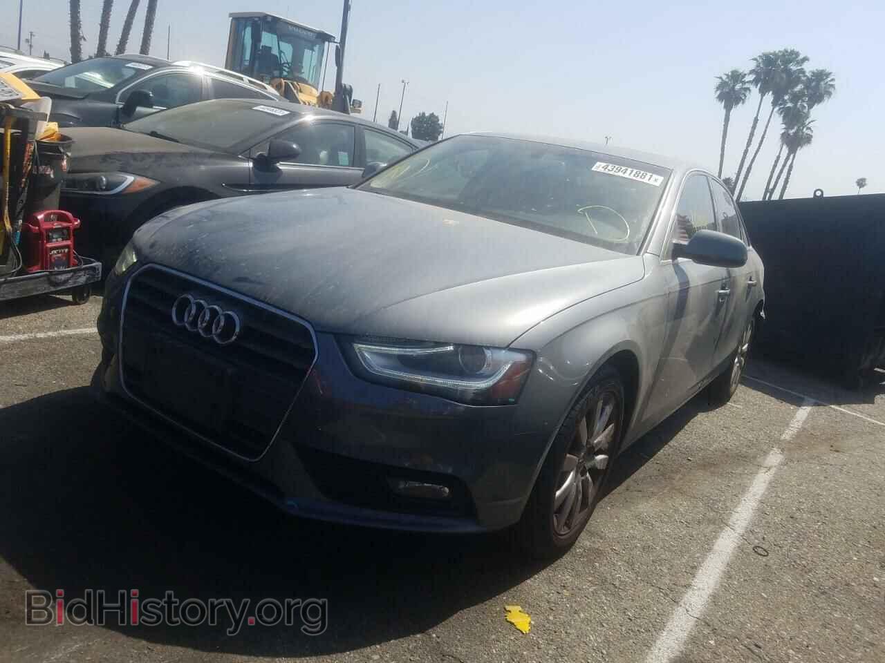 2013 AUDI A4 - VIN: WAUAFAFL1DA074874 - Фото 2