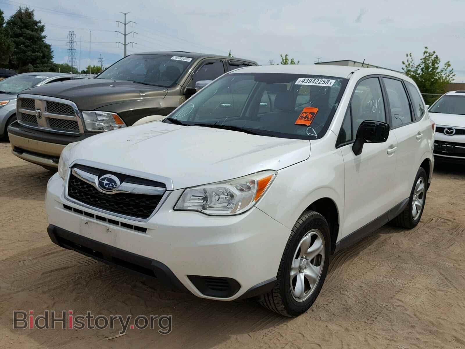 2014 SUBARU FORESTER - VIN: JF2SJAAC9EH404381 - Фото 2