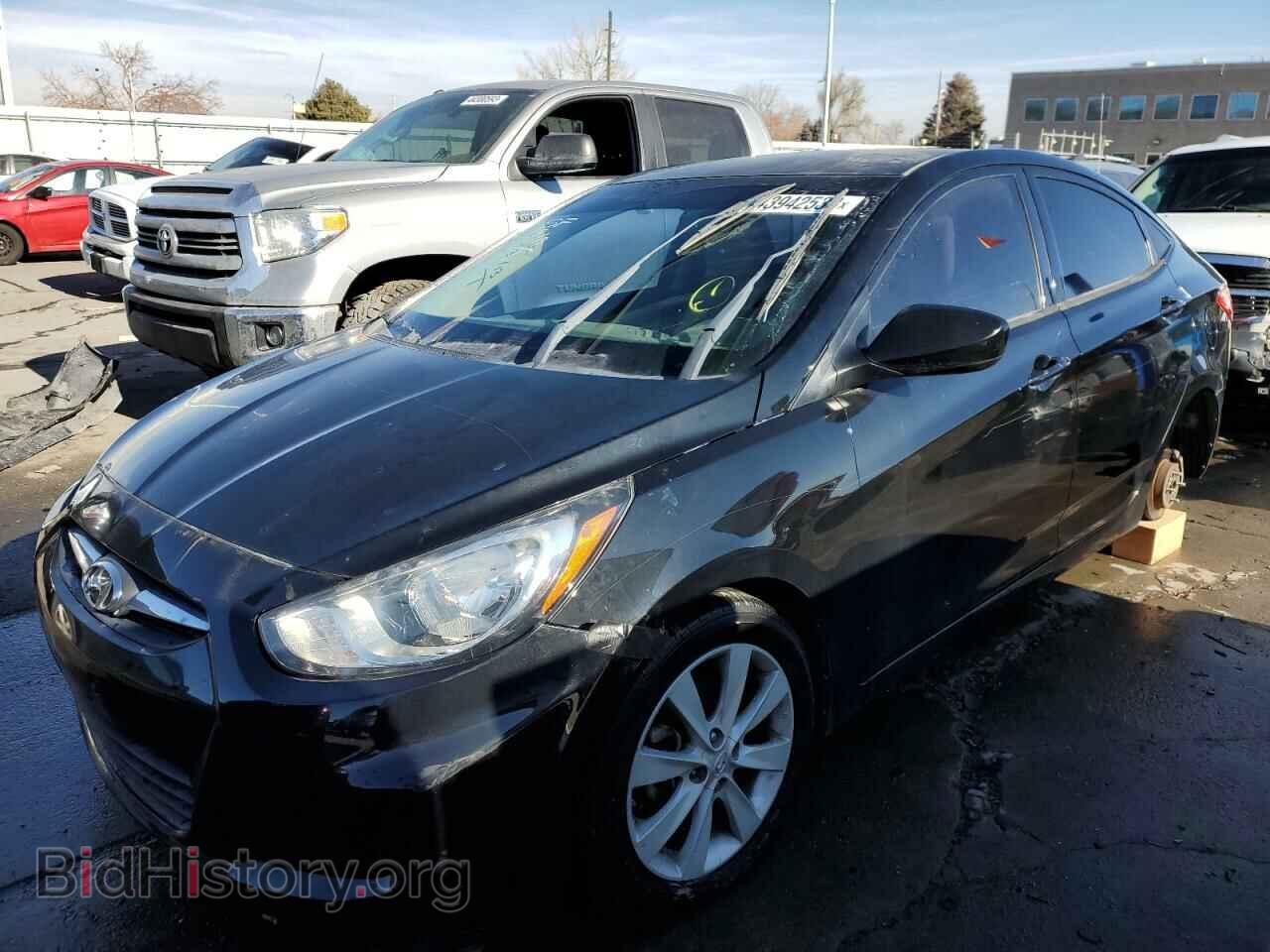 Photo KMHCU4AE7CU064595 - HYUNDAI ACCENT 2012