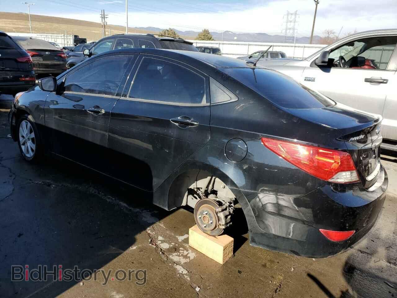 2012 HYUNDAI ACCENT - VIN: KMHCU4AE7CU064595 - Фото 2