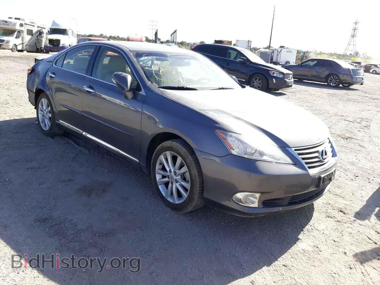 Photo JTHBK1EG6C2498355 - LEXUS ES350 2012