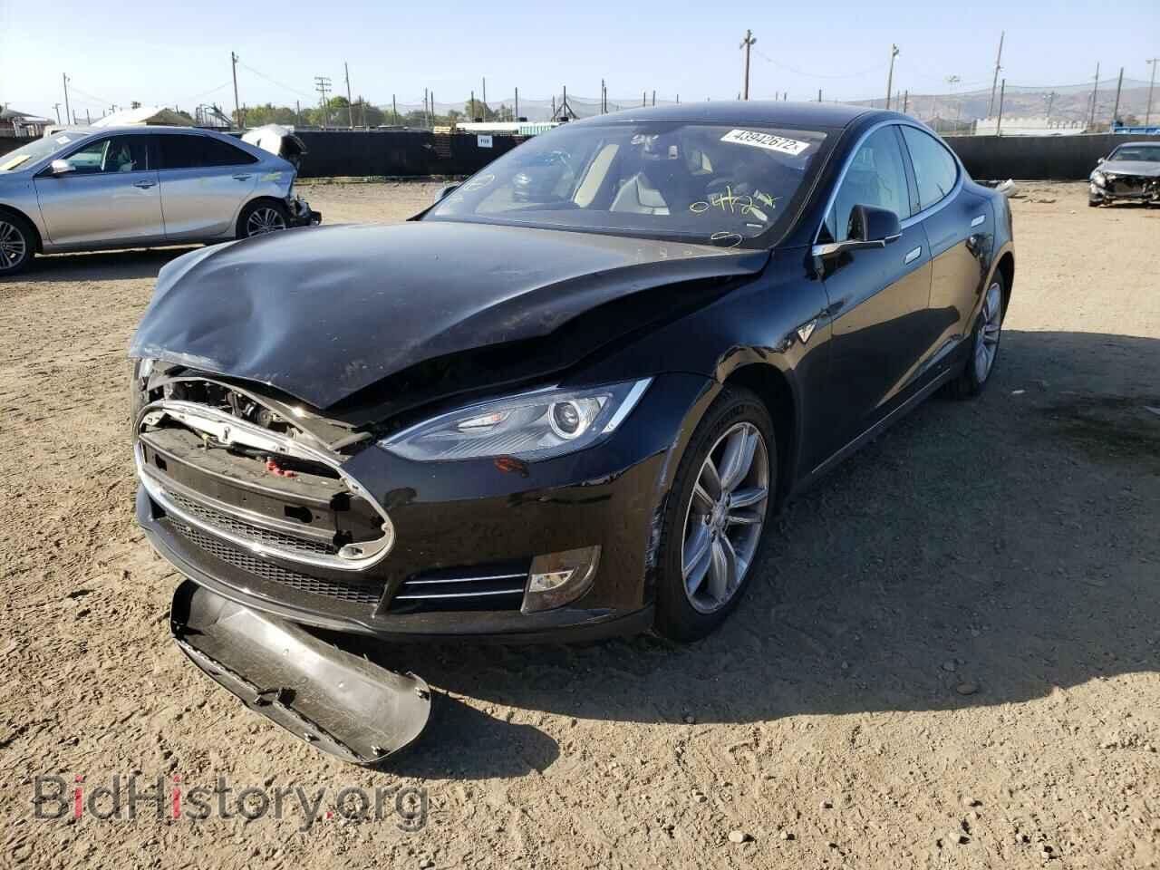 2013 TESLA MODEL S - VIN: 5YJSA1CG3DFP08304 - Photo 2