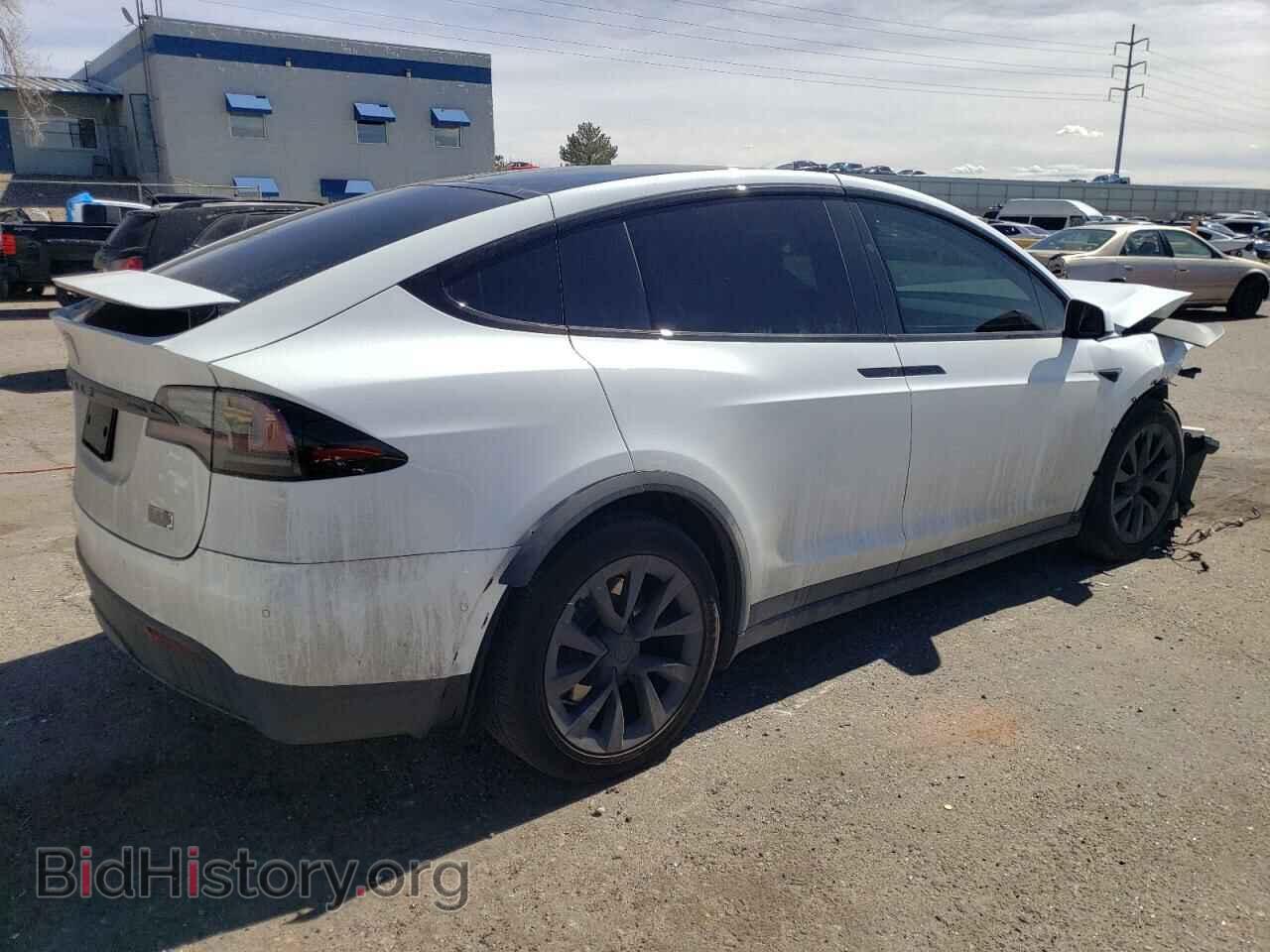 2022 TESLA MODEL X - VIN: 7SAXCBE66NF355071 - Фото 3