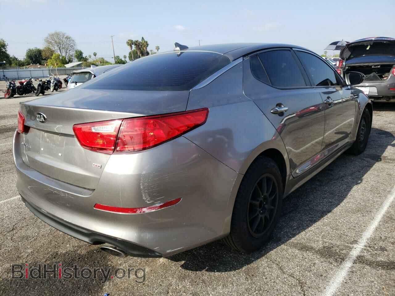 2015 KIA OPTIMA - VIN: 5XXGM4A76FG433173 - Фото 4
