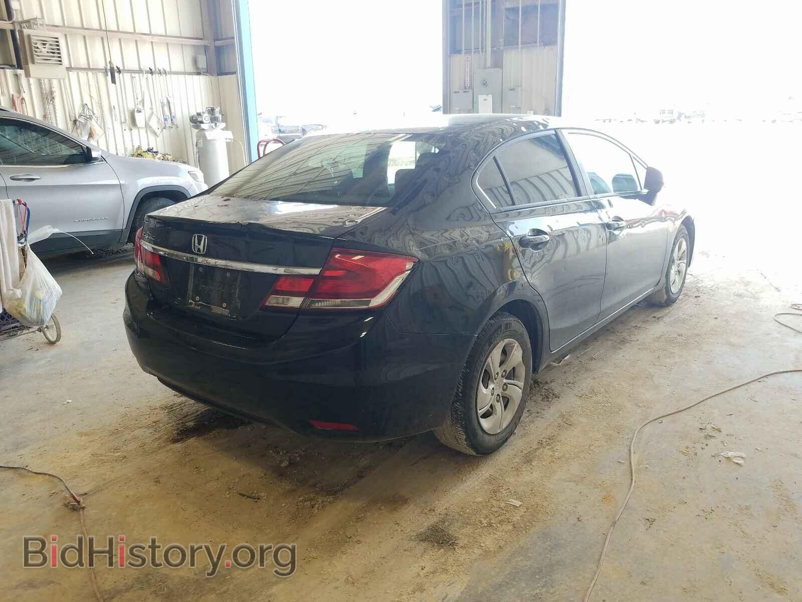 2013 HONDA CIVIC - VIN: 19XFB2F54DE023457 - Фото 4