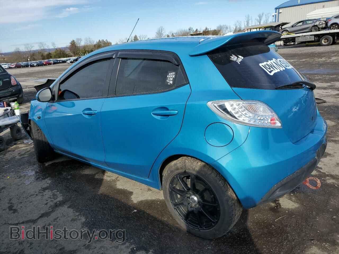 2014 MAZDA 2 - VIN: JM1DE1LZ7E0176716 - Фото 2