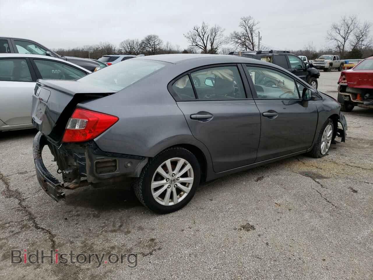 2012 HONDA CIVIC - VIN: 19XFB2F87CE050242 - Фото 3