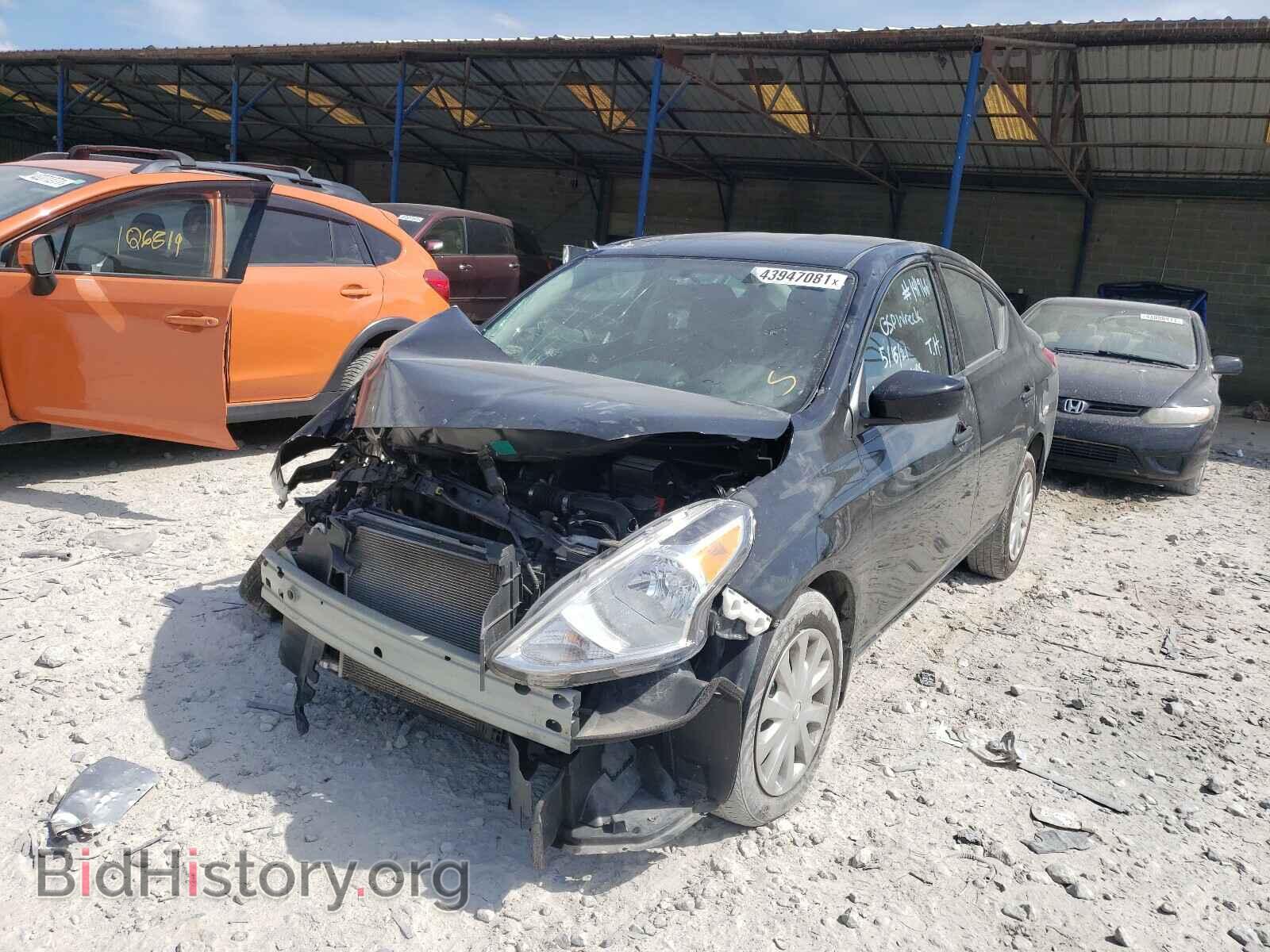 2019 NISSAN VERSA - VIN: 3N1CN7AP3KL870384 - Фото 2
