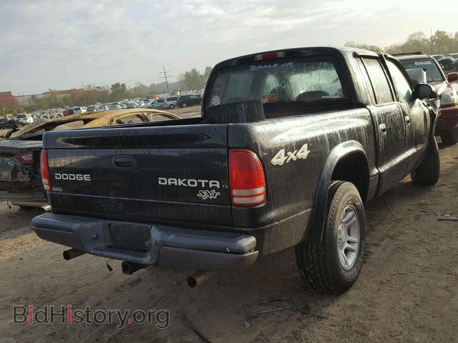 2004 DODGE DAKOTA - VIN: 1D7HG38K64S687314 - Фото 4
