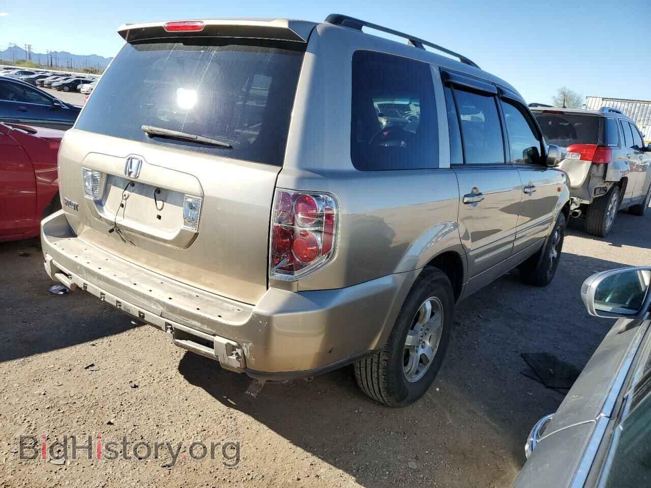 2006 HONDA PILOT - VIN: 5FNYF28636B031629 - Фото 3