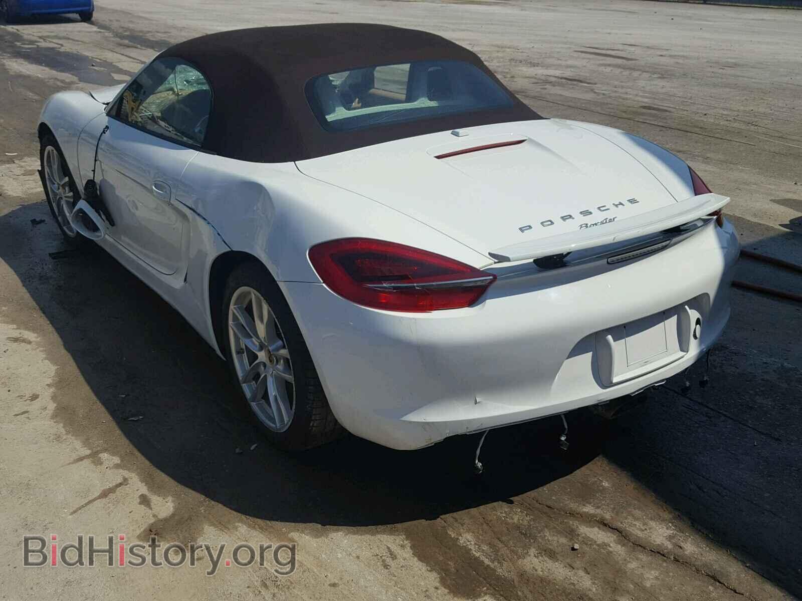 2014 PORSCHE BOXSTER - VIN: WP0CA2A84ES120065 - Photo 3