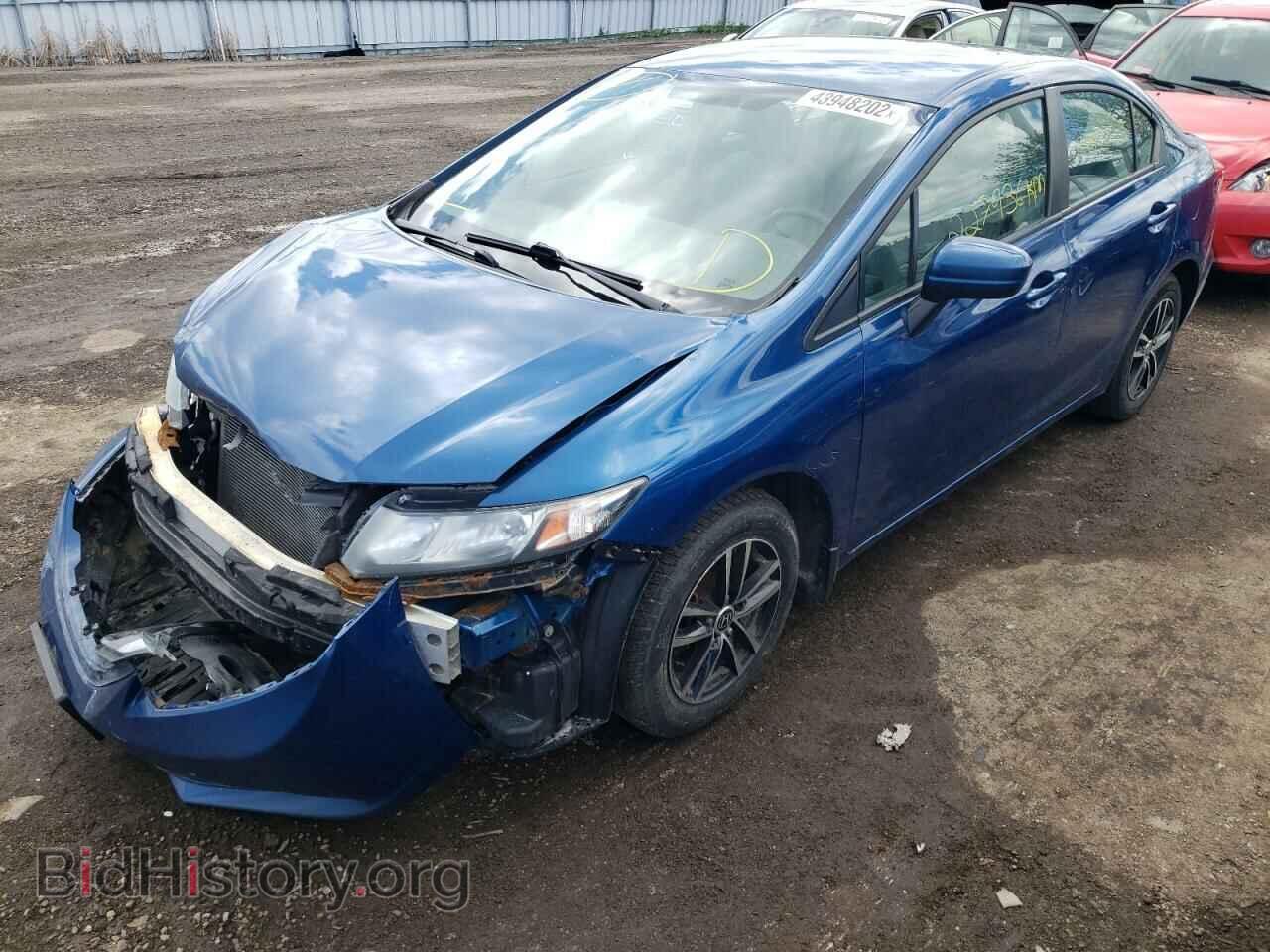 2015 HONDA CIVIC - VIN: 2HGFB2E41FH046437 - Фото 2