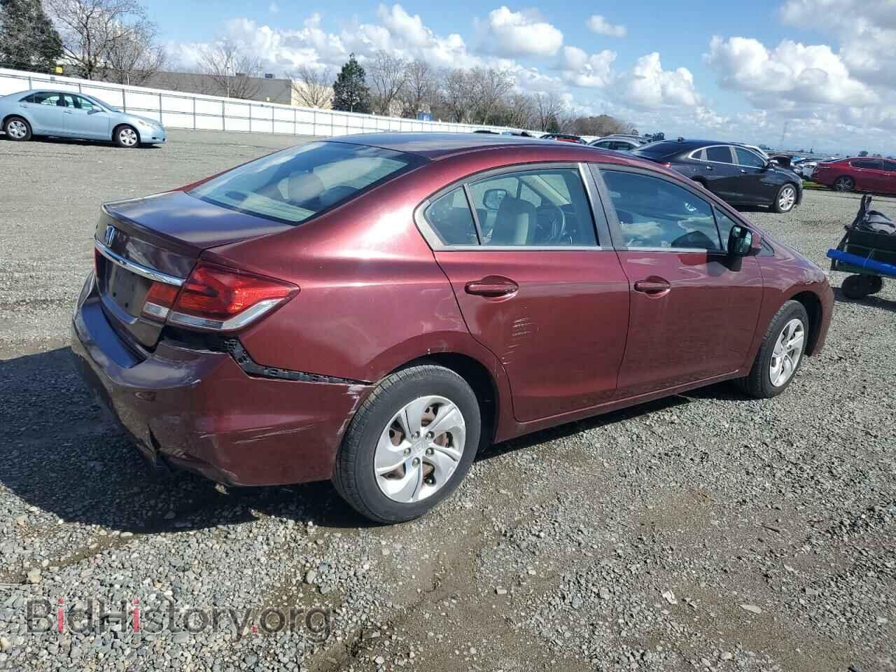 2013 HONDA CIVIC - VIN: 19XFB2F51DE246376 - Фото 3