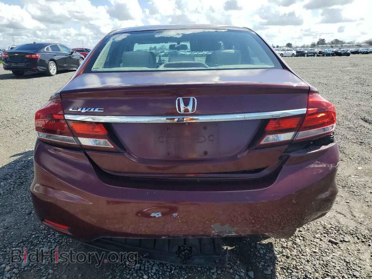 2013 HONDA CIVIC - VIN: 19XFB2F51DE246376 - Фото 6