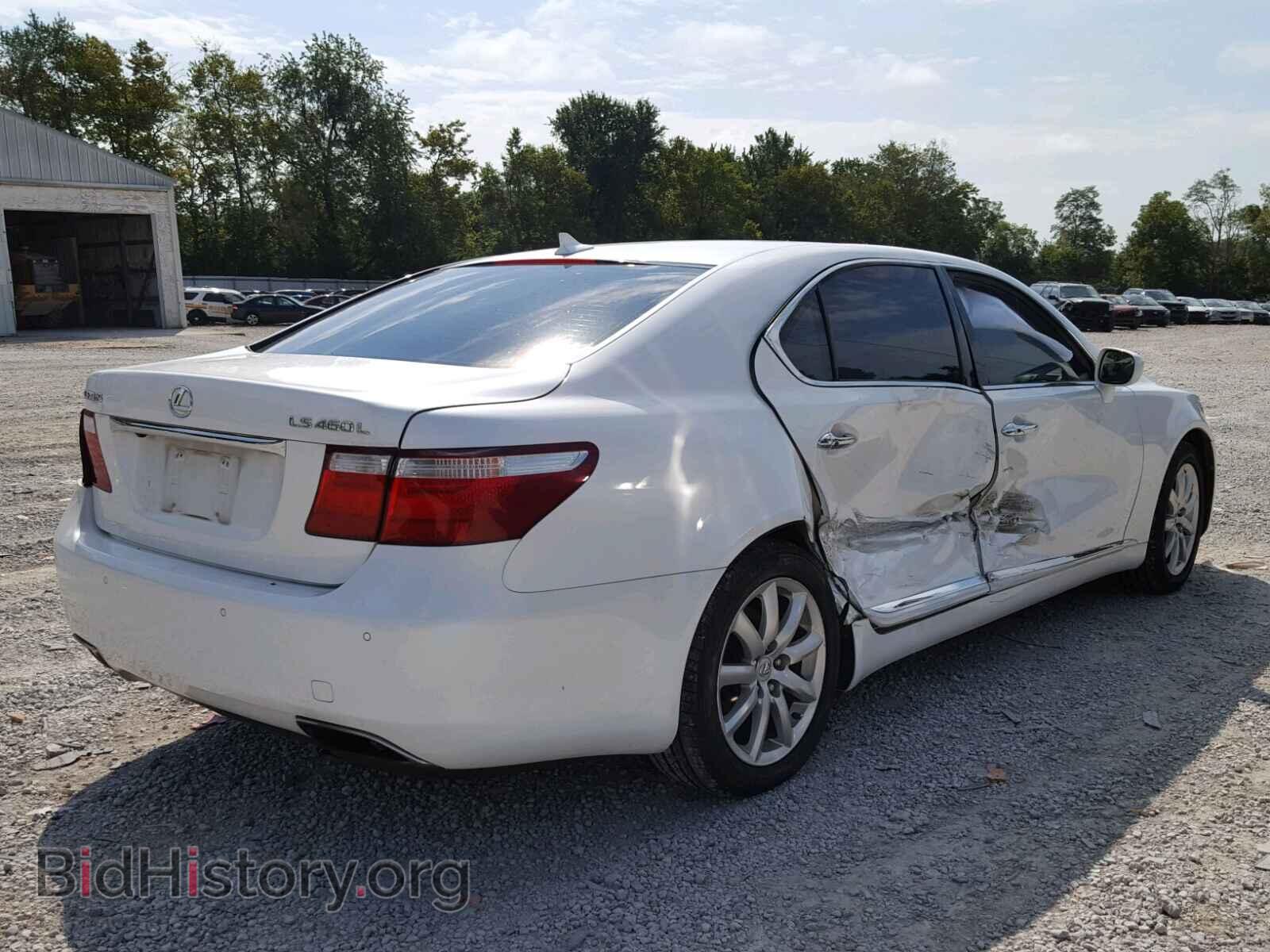 2007 LEXUS LS460 - VIN: JTHGL46F775009282 - Фото 4